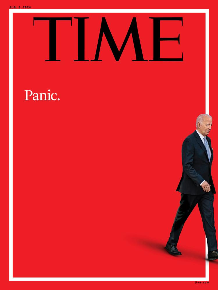 TIME - “Panic,” August 5, 2024 Split Cover