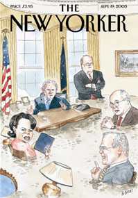 The New Yorker -"Flood in the Oval Office," September 19, 2005