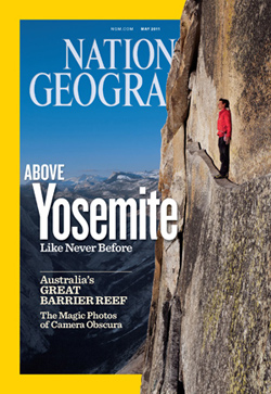National Geographic-May 2011: "Above Yosemite"