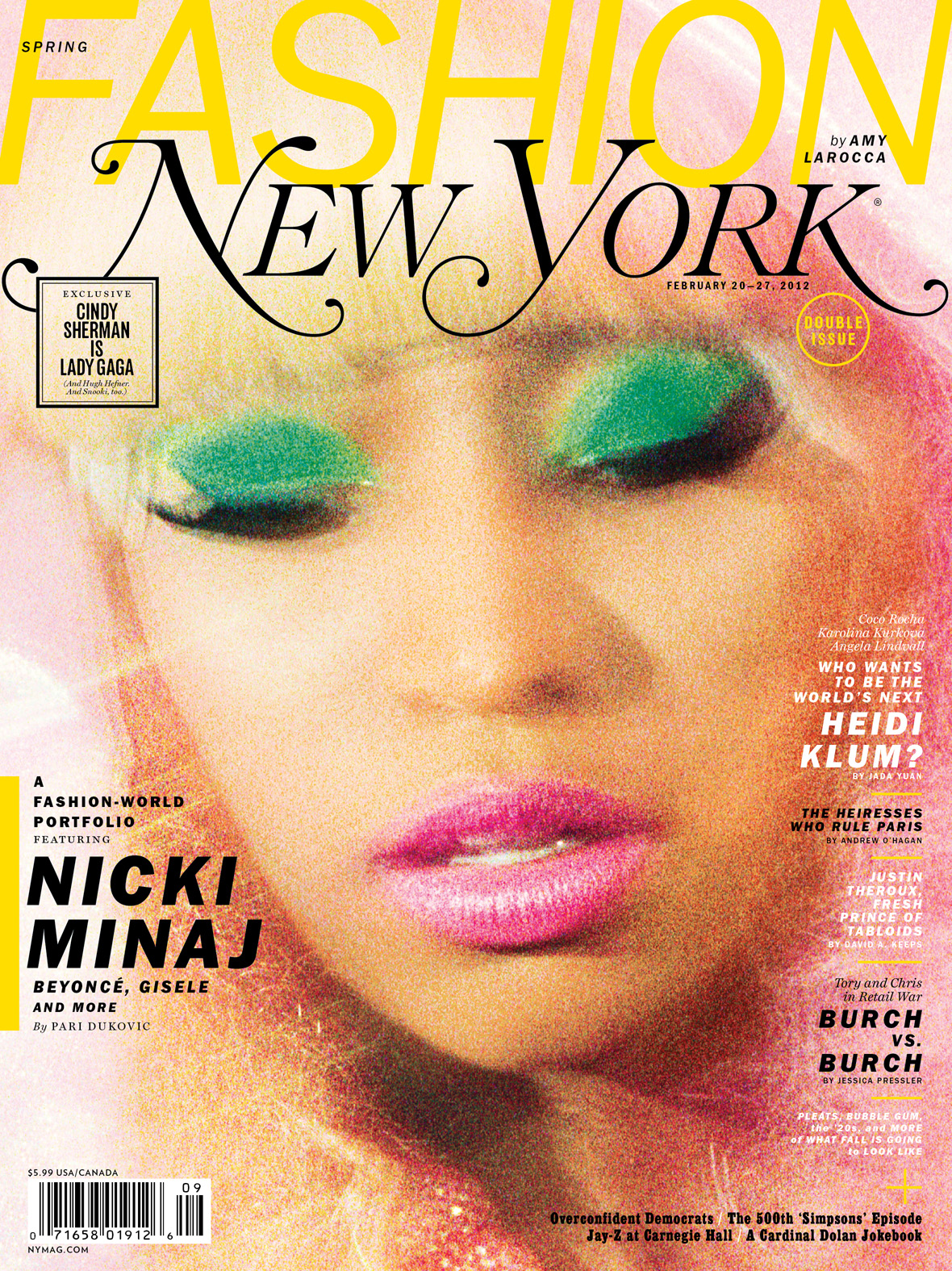 New York-February 20-27, 2012: "Nicki Minaj"