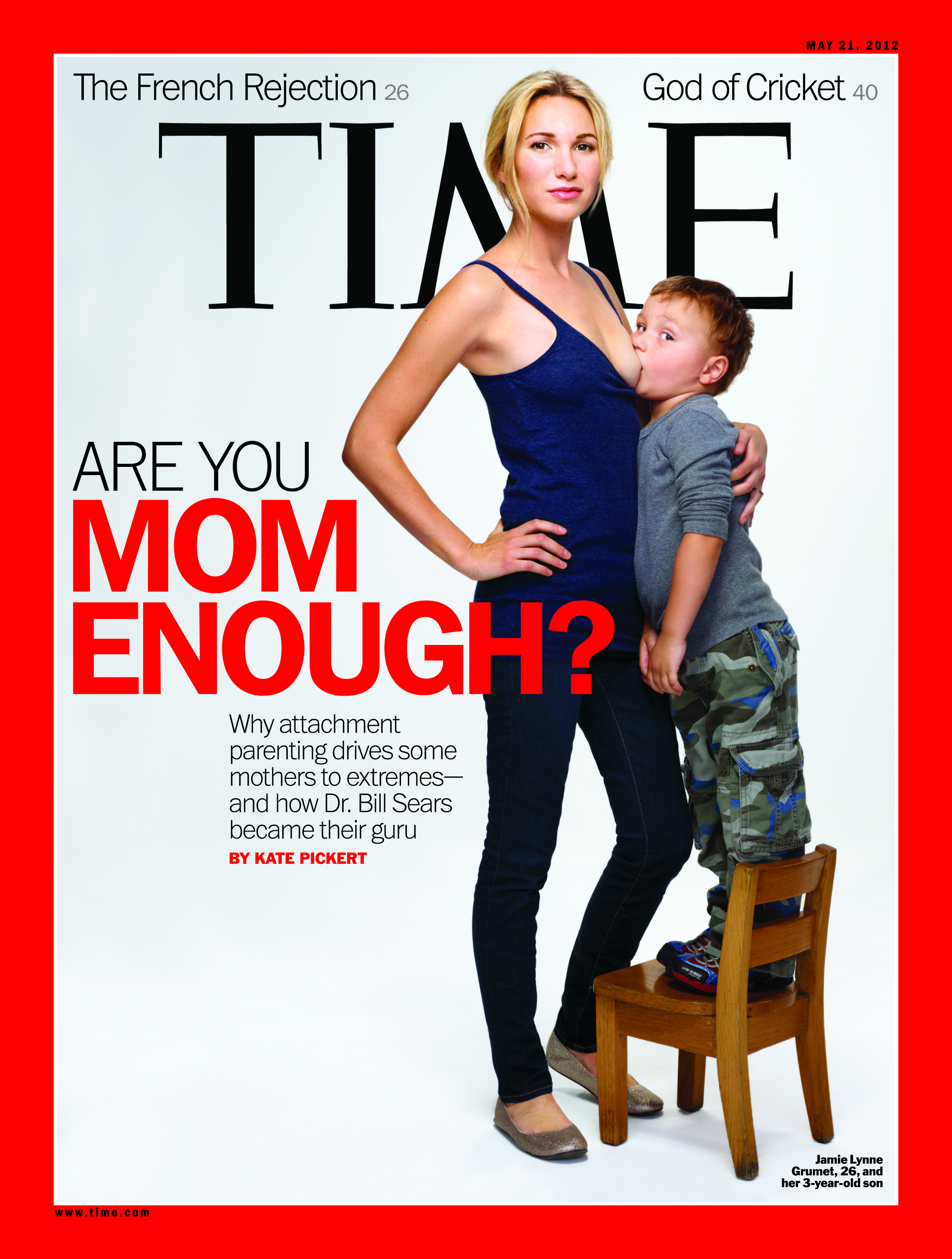 TIME-May 21, 2012: "Are You Mom Enough?"