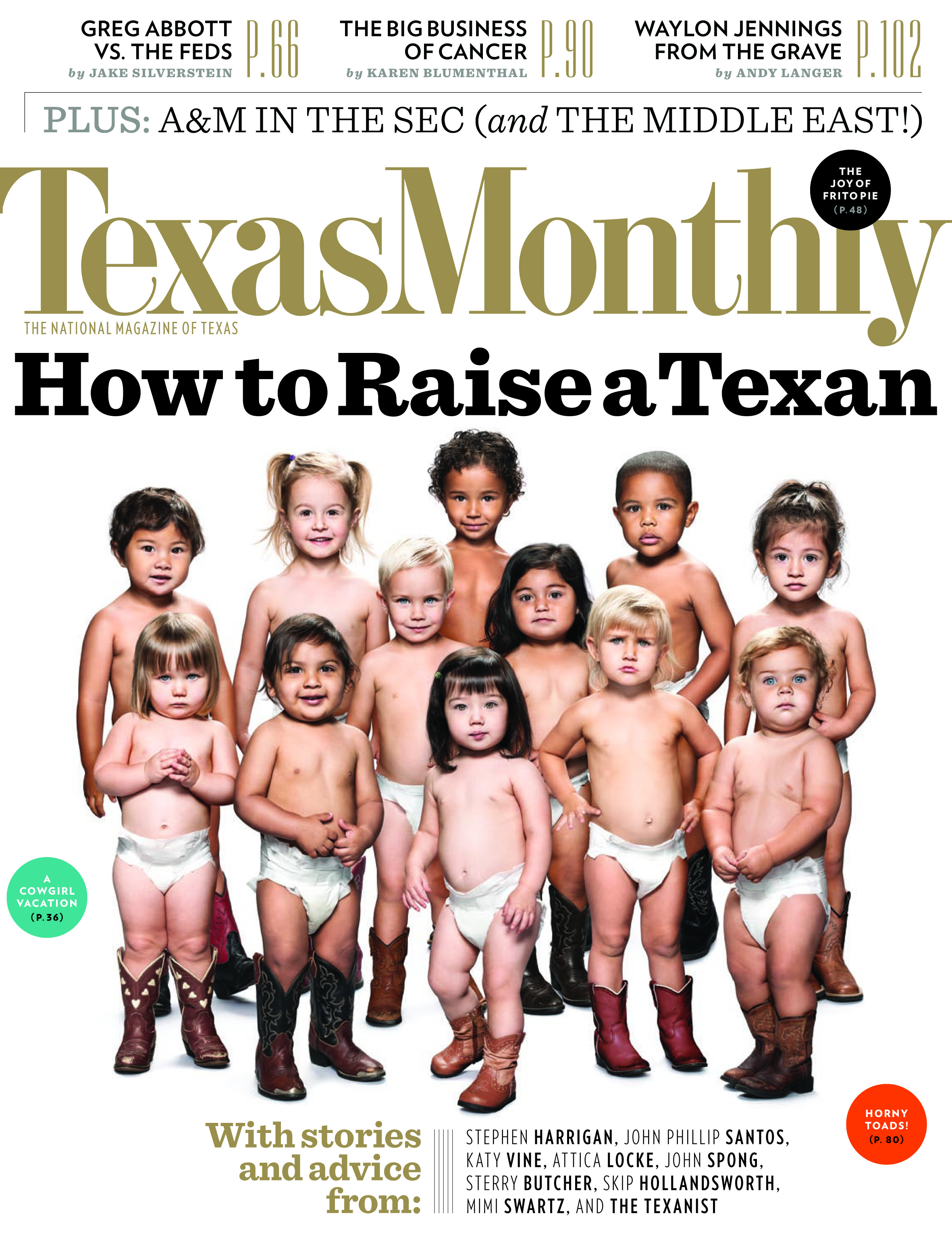 Texas Monthly-September 2012: "How to Raise a Texan"