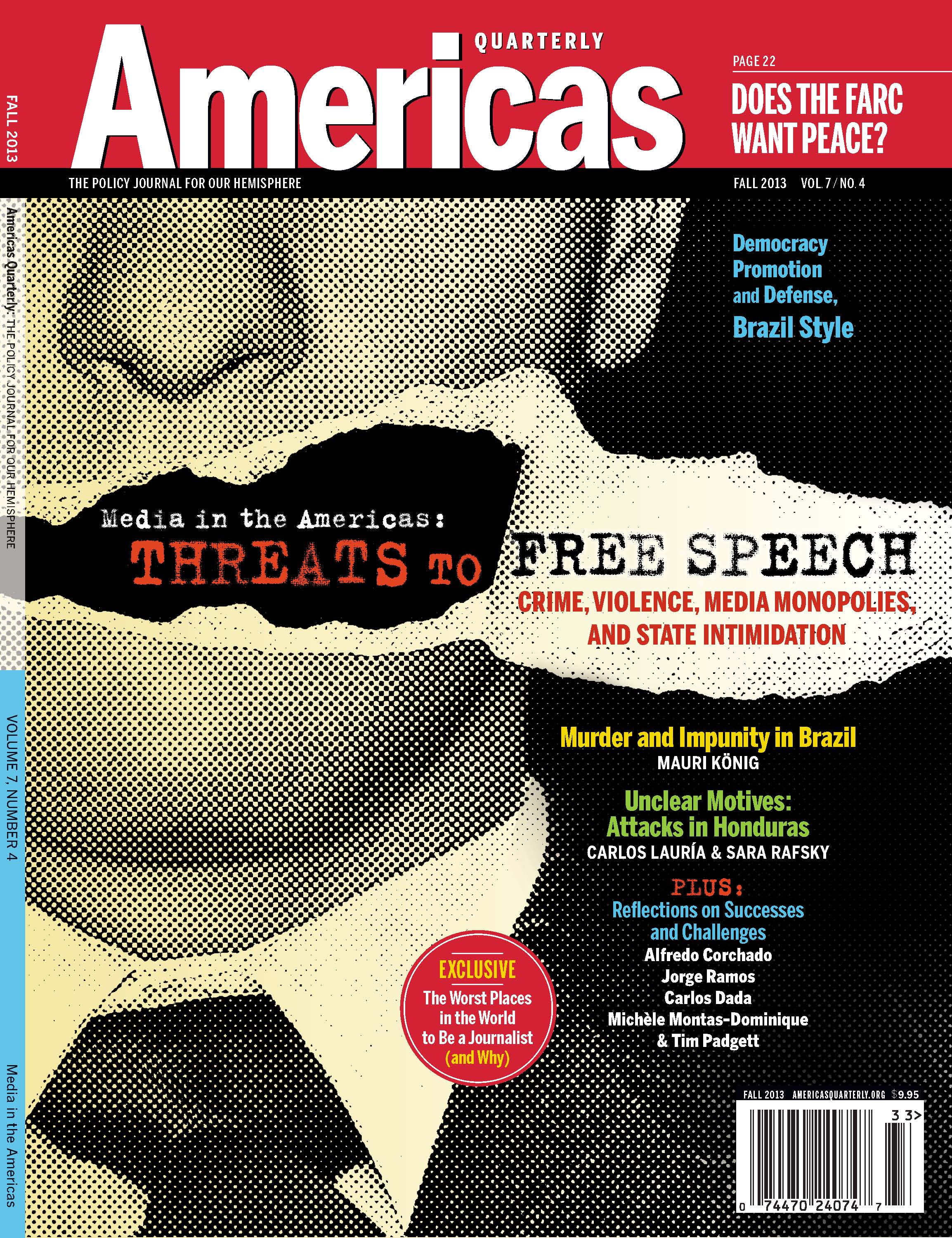 America's Quarterly-Fall, "Freedom of Expression in the Americas"