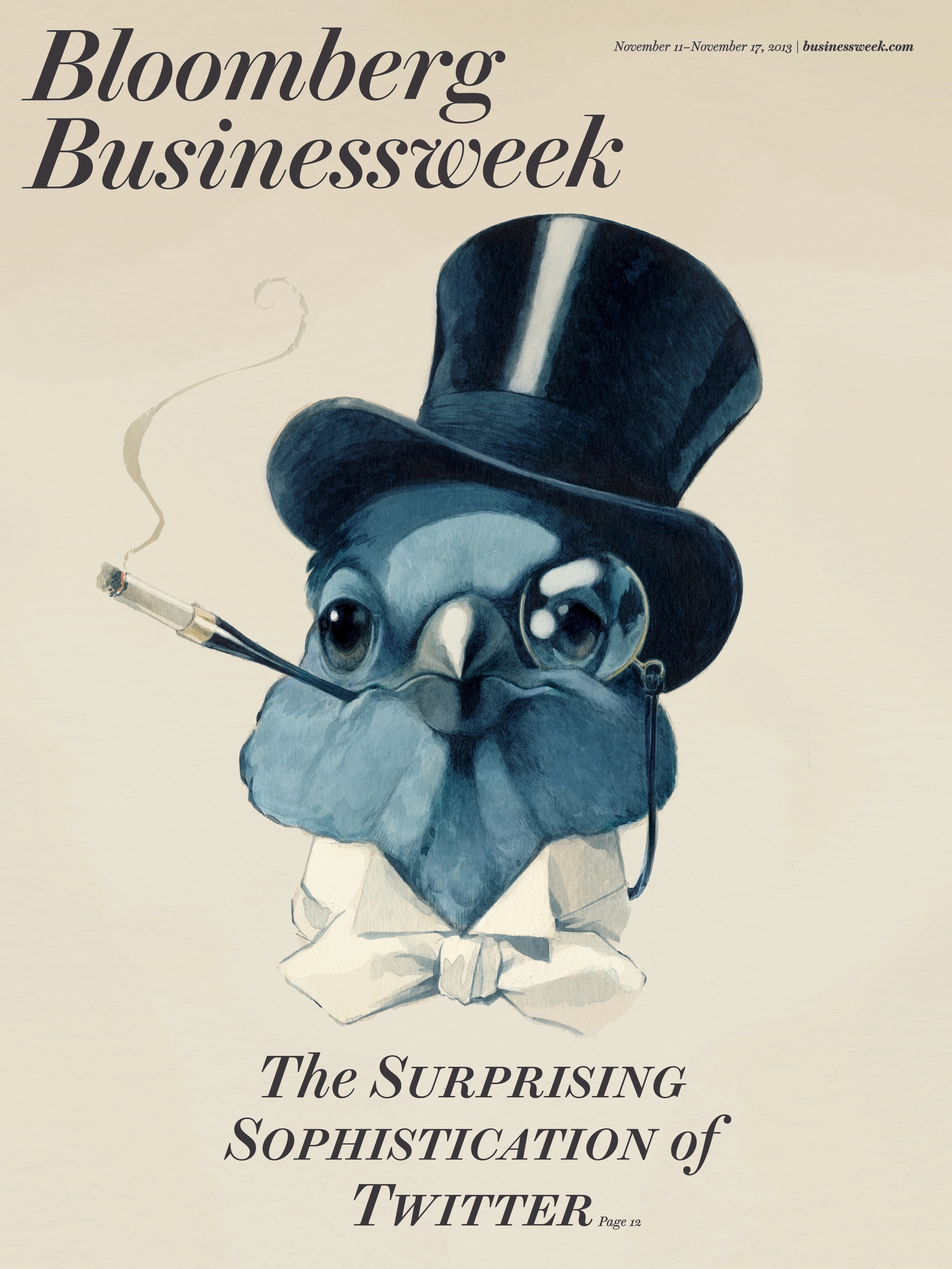 Bloomberg Businessweek-November 11–17, "The Surprising Sophistication of Twitter"