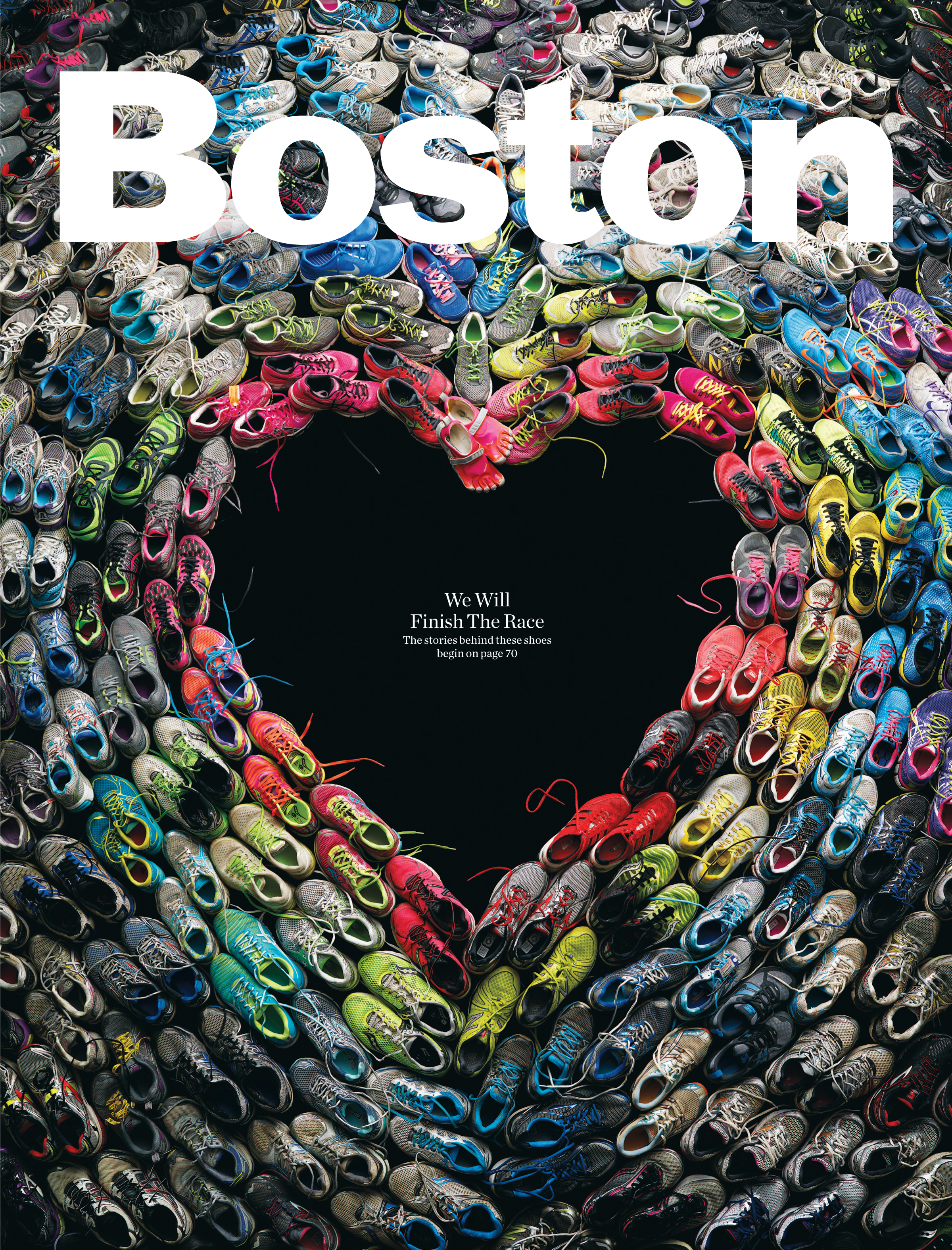 Boston-May, "We Will Finish the Race"