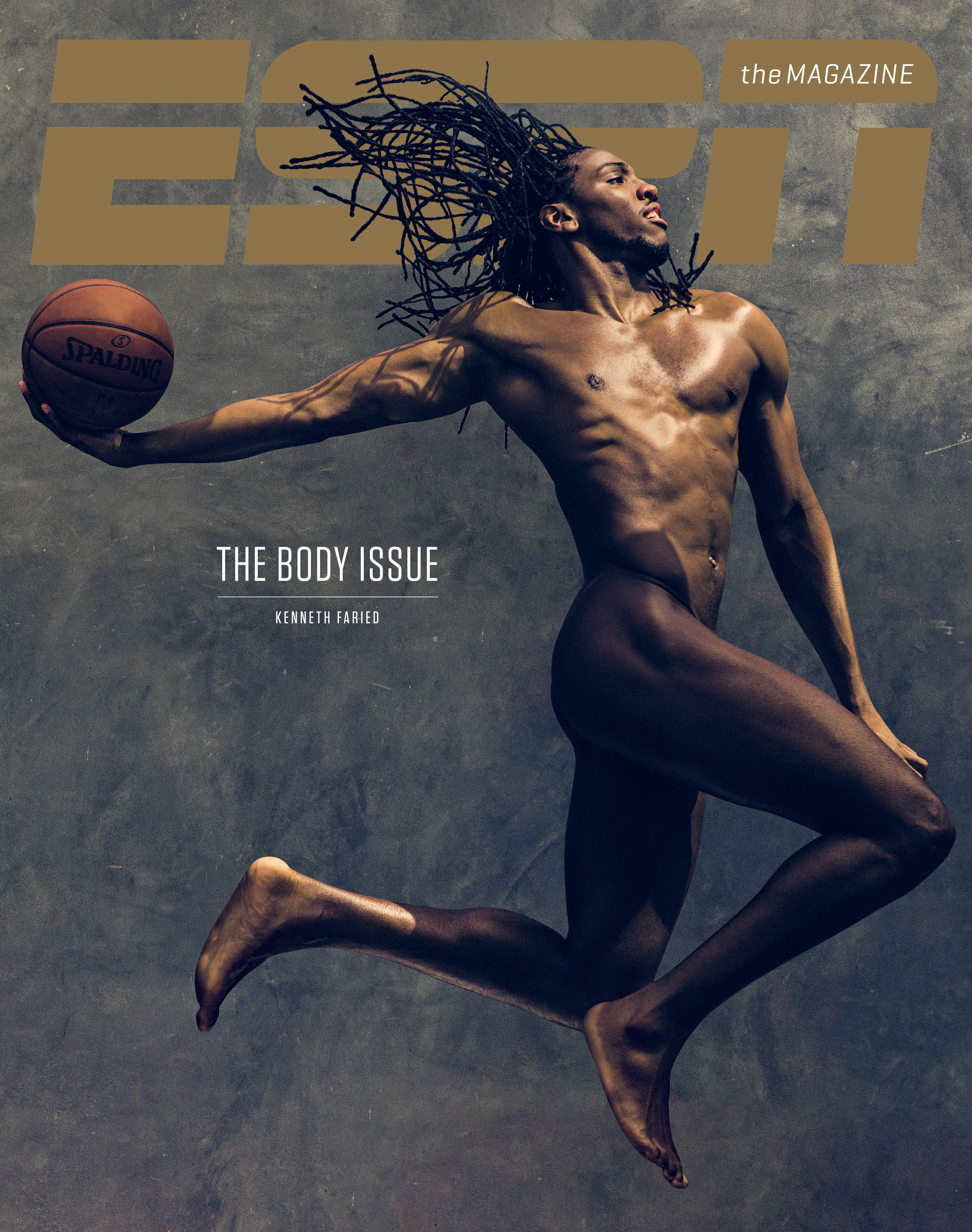 ESPN The Magazine-July 22, "Kenneth Faried in The Body Issue"