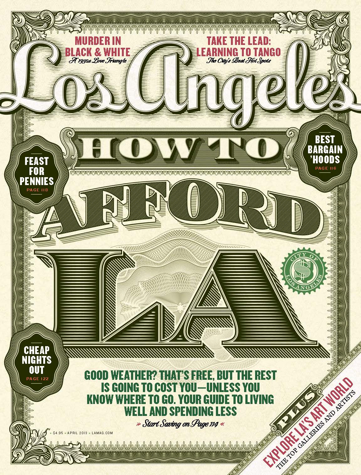 Los Angeles-April, "How to Afford LA"