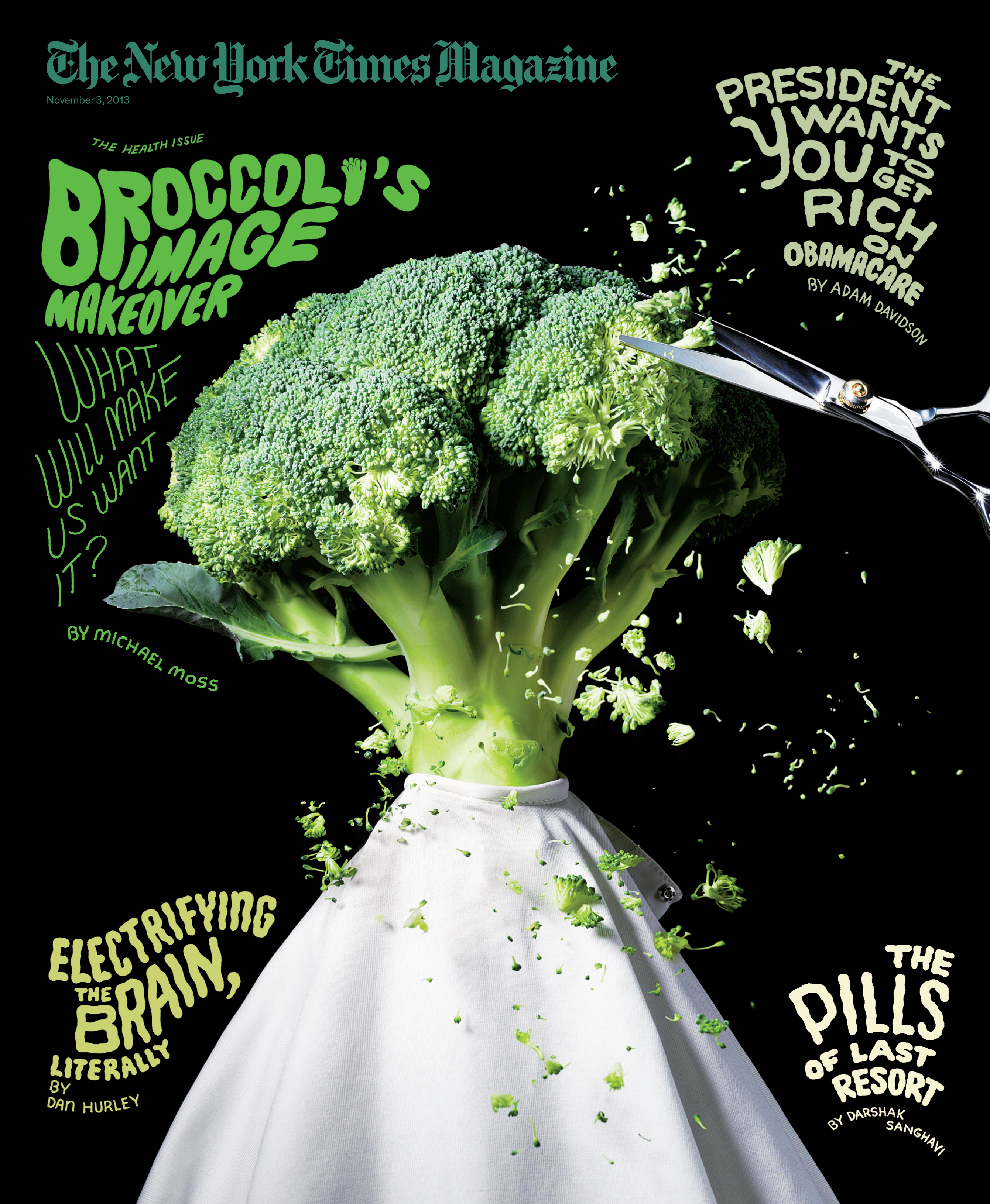 The New York Times Magazine-November 3, "Broccoli's Image Makeover"