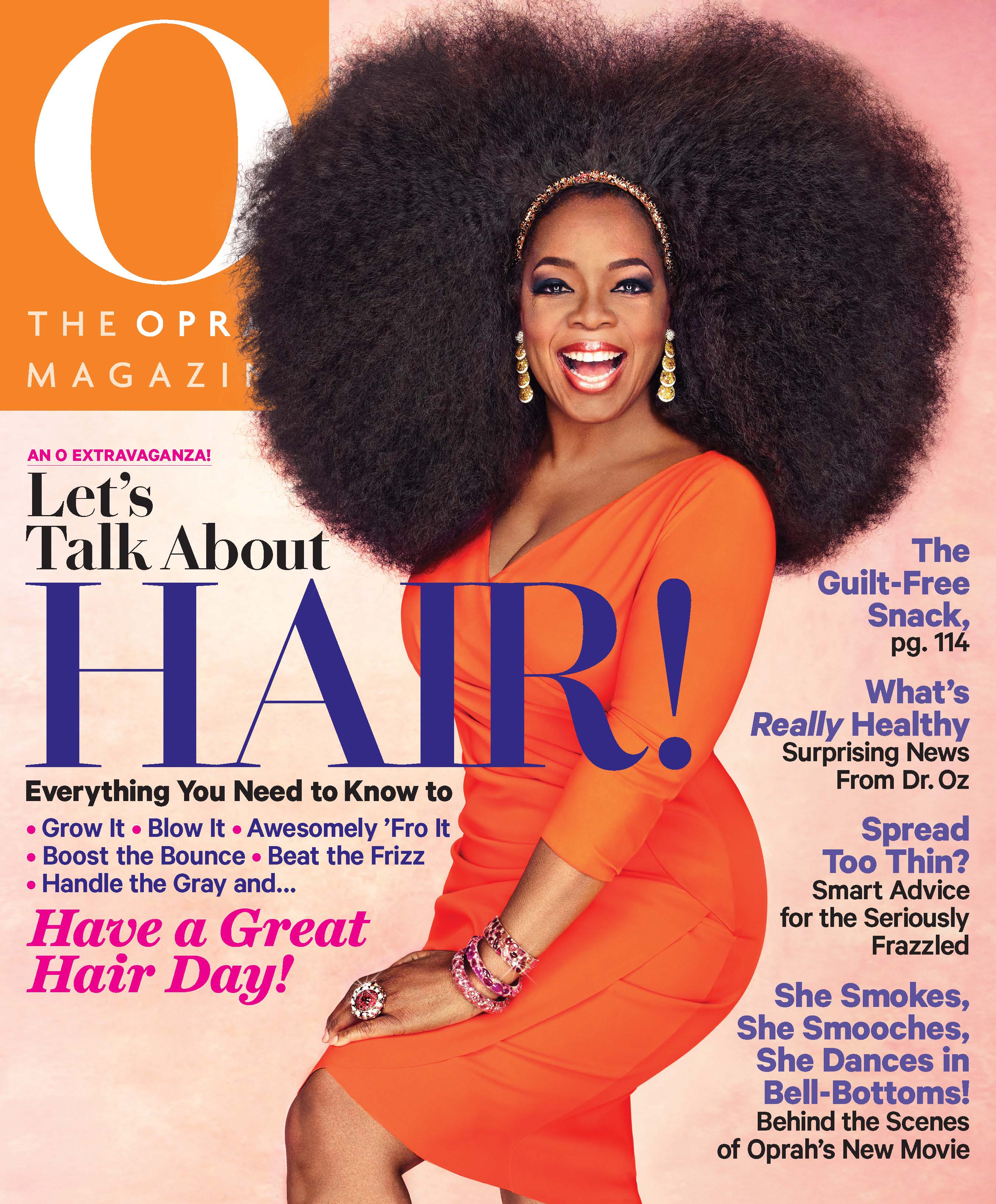 O, The Oprah Magazine-September, "Hair!"