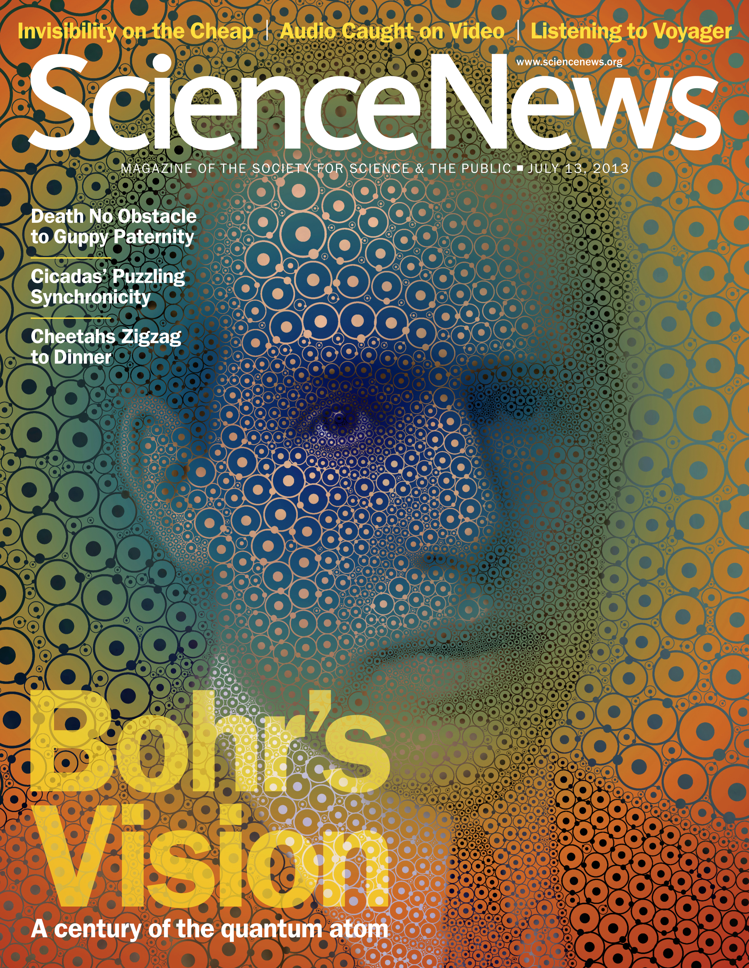 ScienceNews-July 13, "Bohr's Vision"
