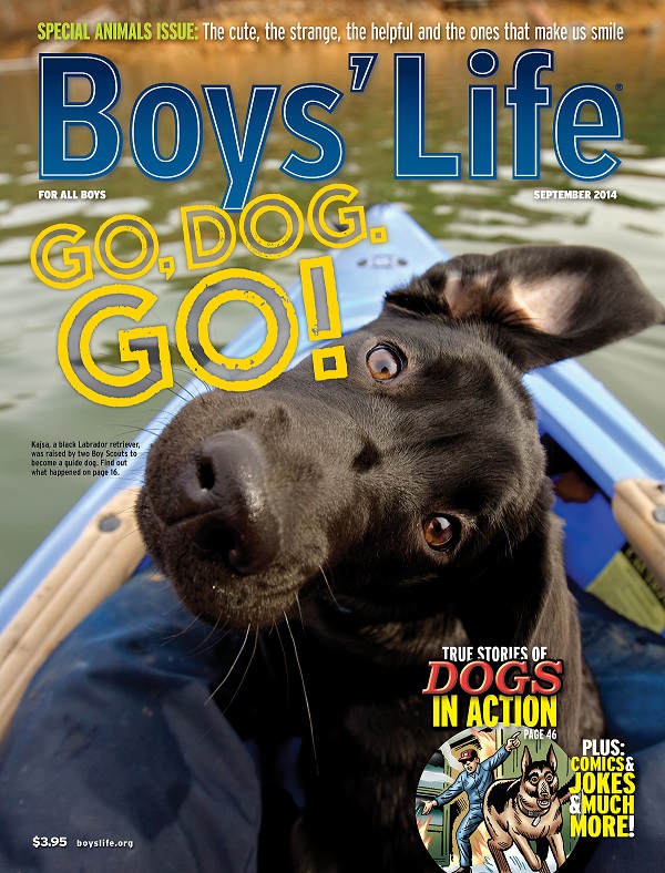 Boys Life-September 2014, "Go, Dog. Go!"