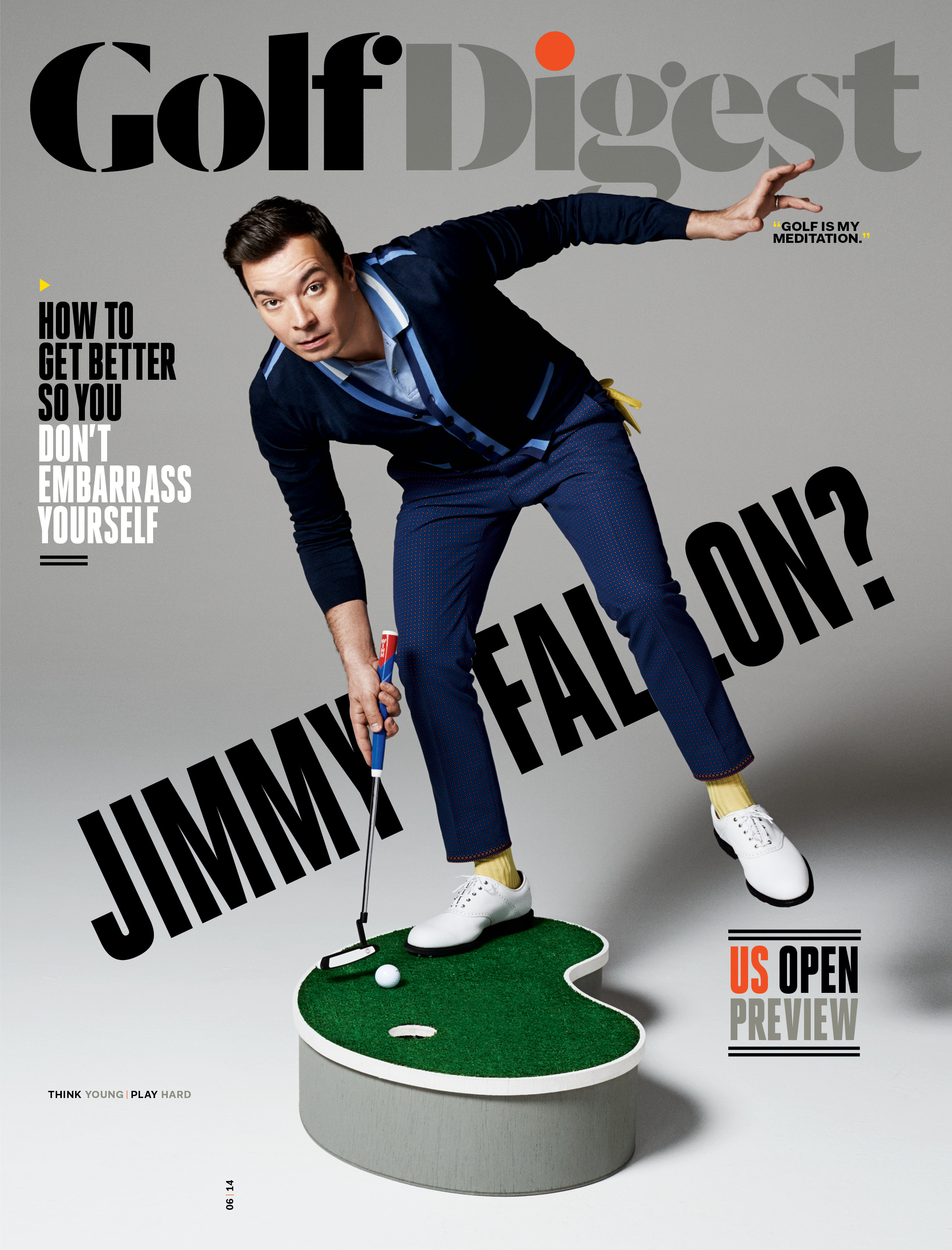 Golf Digest-June 2014, "Jimmy Fallon?"