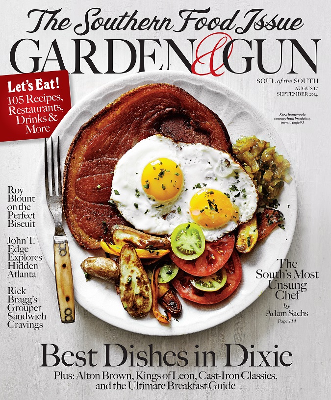 Garden and Gun-August/September 2014, "Best Dishes in Dixie"