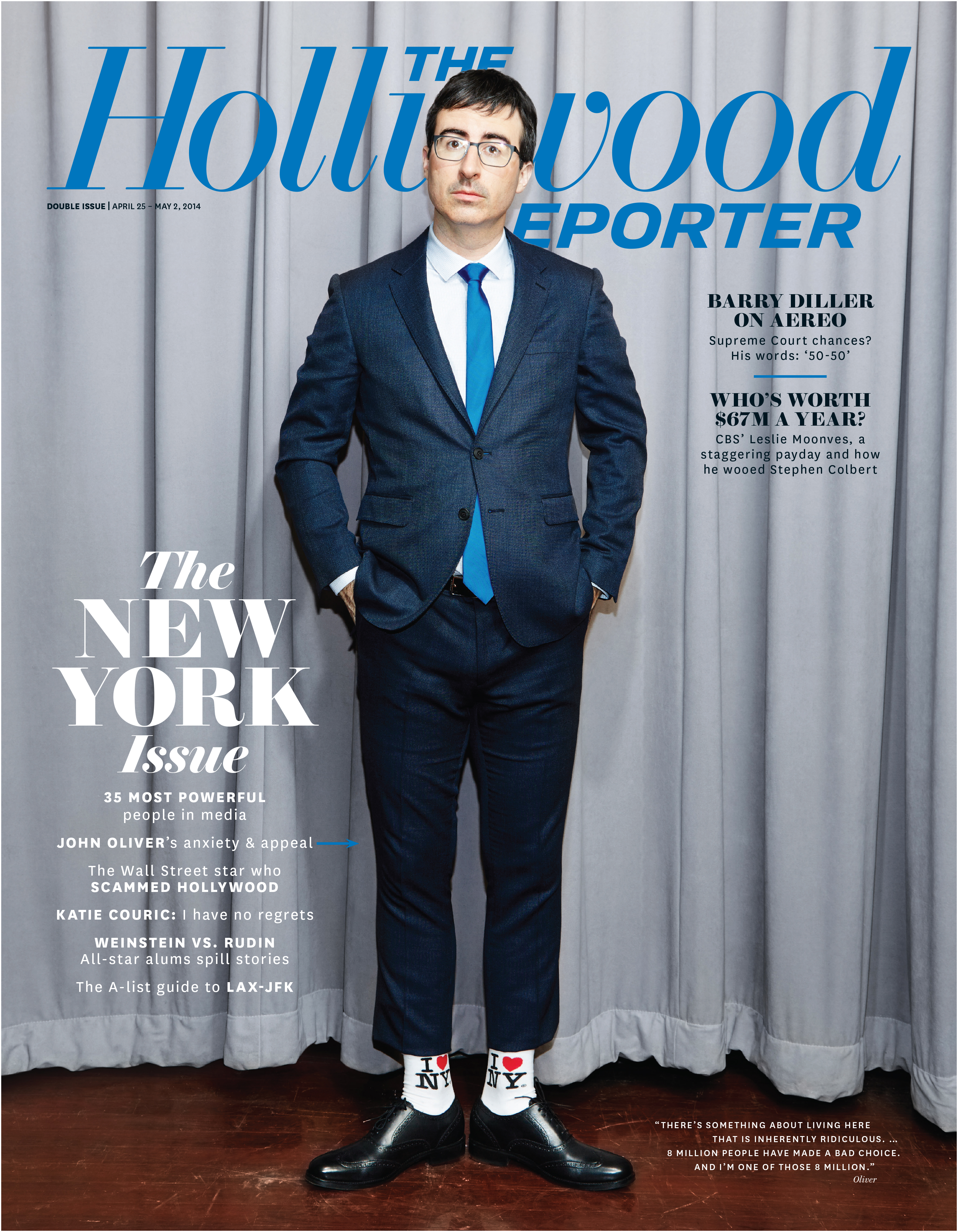 The Hollywood Reporter-April 25-May 2, 2014," The New York Issue"