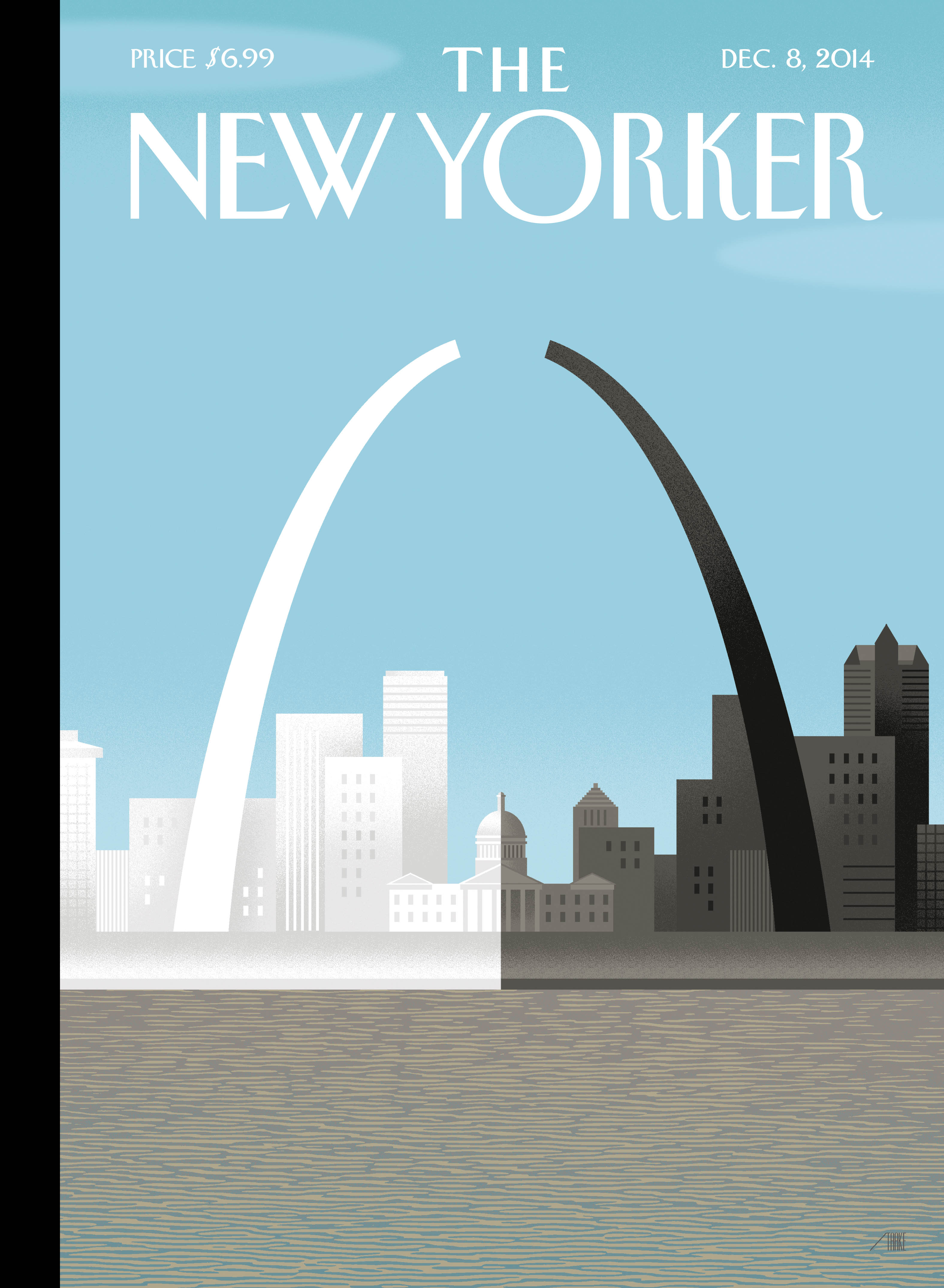 The New Yorker - December 8, 2014, "Broken Arch"