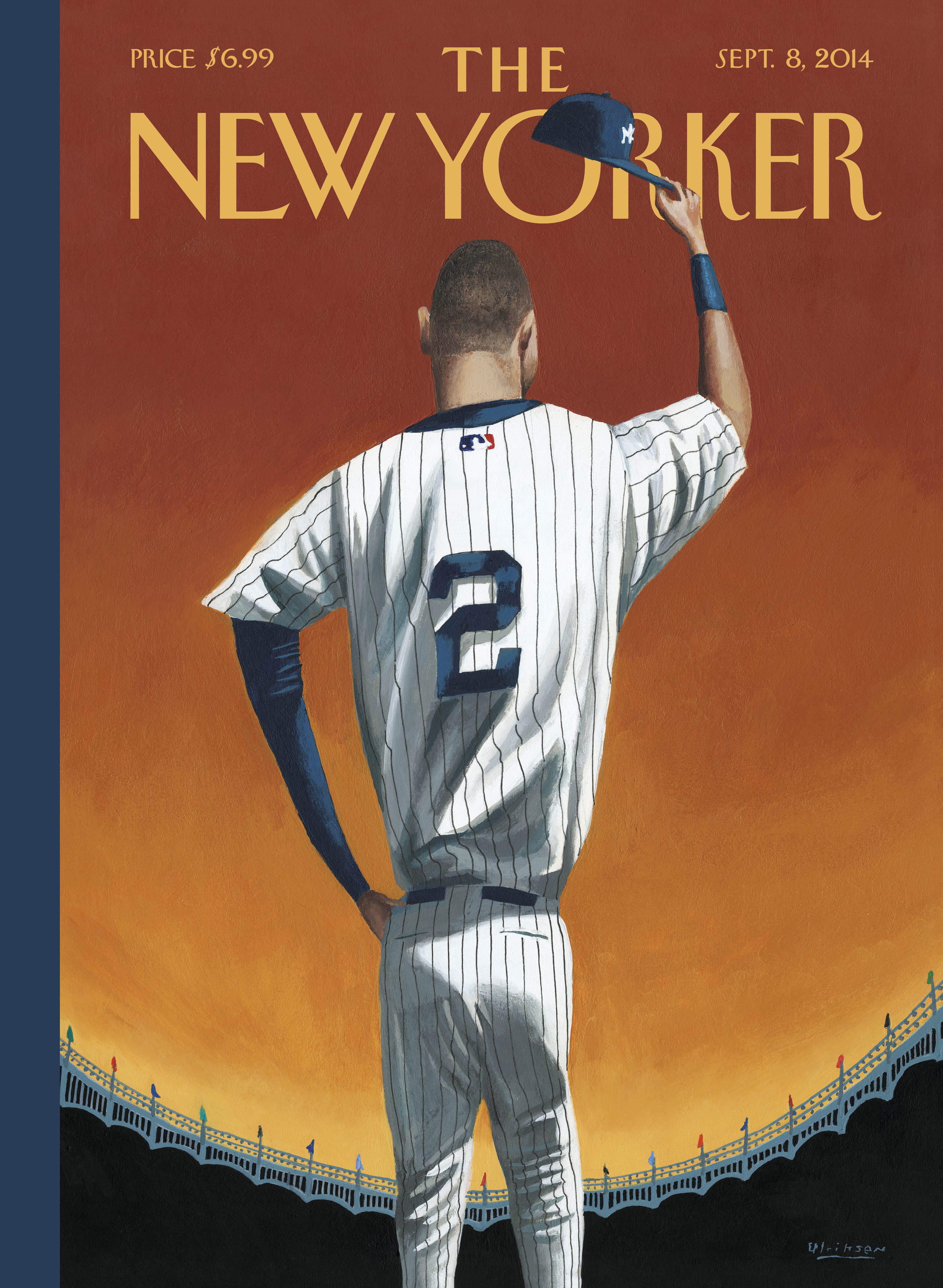 The New Yorker-September 8, 2014, "Derek Jeter Bows Out"