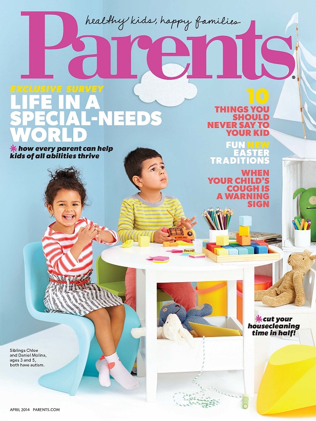 Parents-April 2014, "Life in a Special-Needs World"