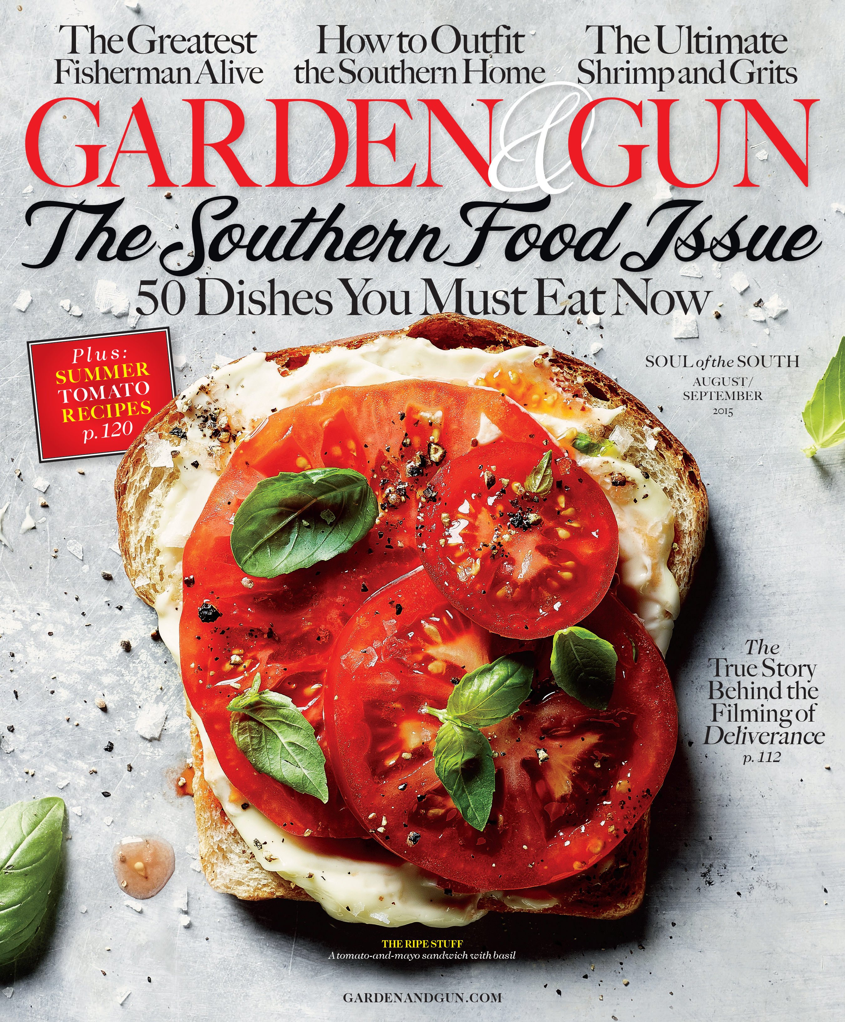 Garden and Gun-"The Southern Food Issue," August/September