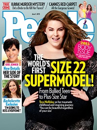 People-"The World's First Size 22 Supermodel! [Tess Holliday]," June 1