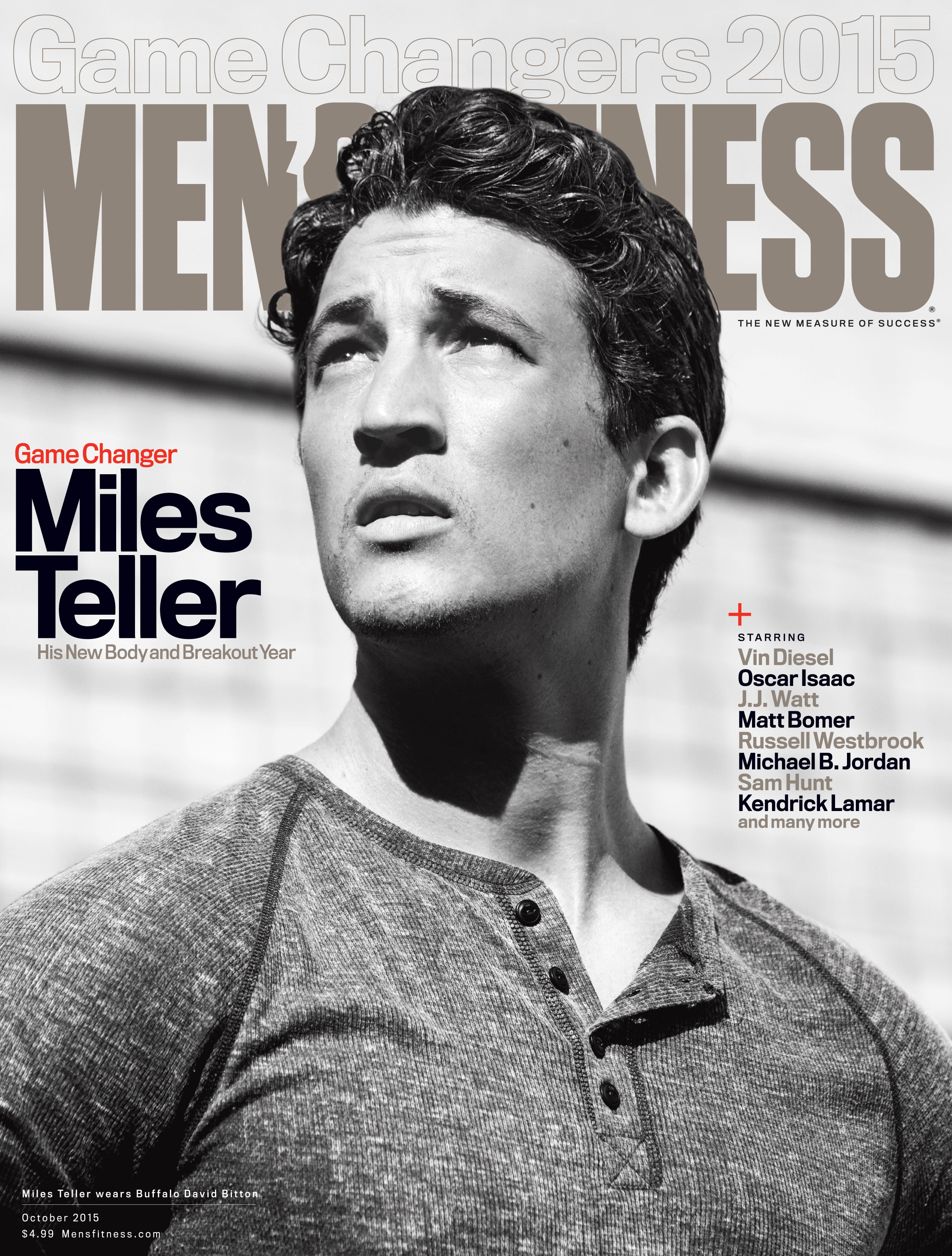 Men's Fitness-"Game Changer: Miles Teller," October