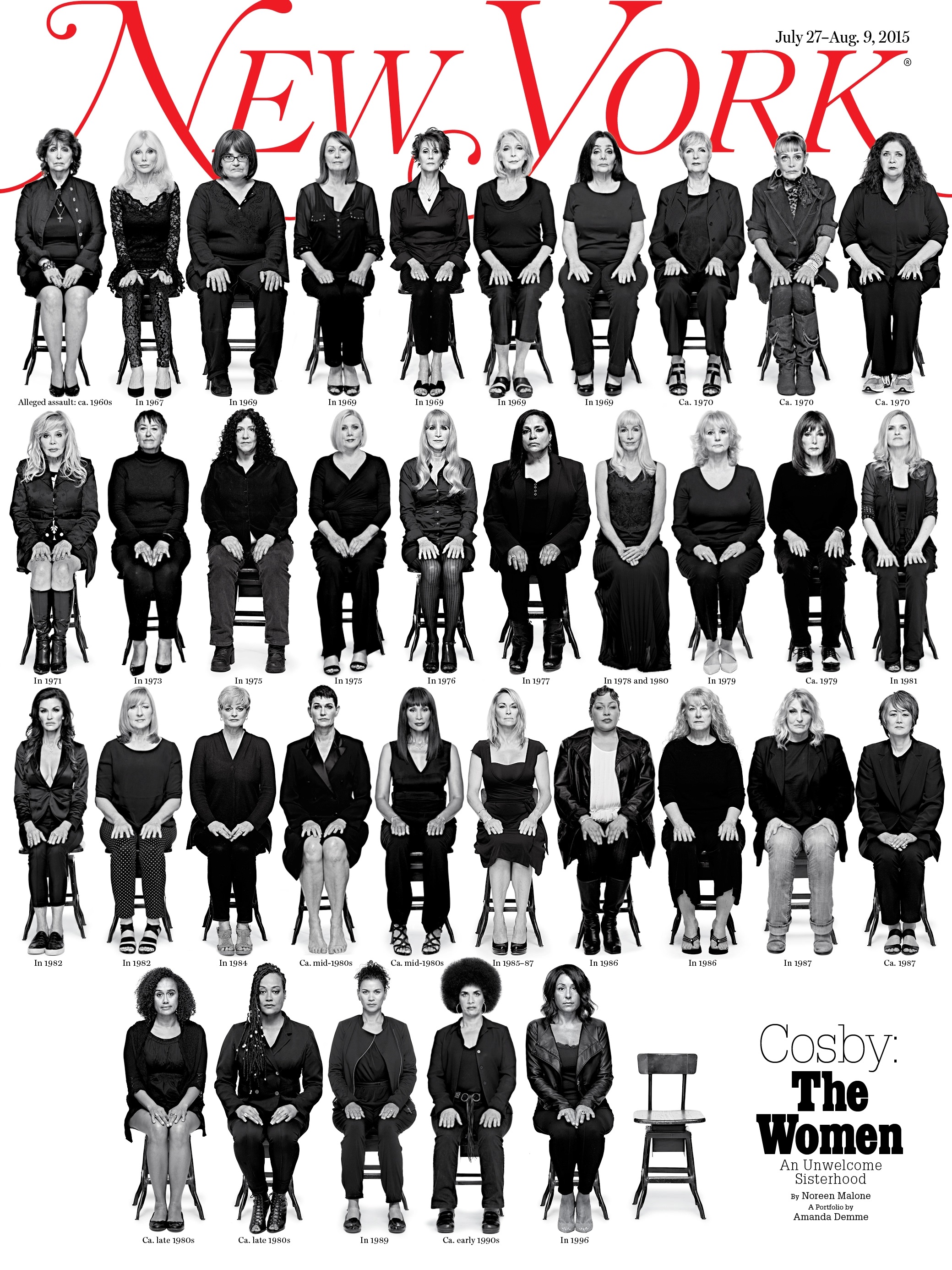 New York-"Cosby: The Women," July 27–August 9