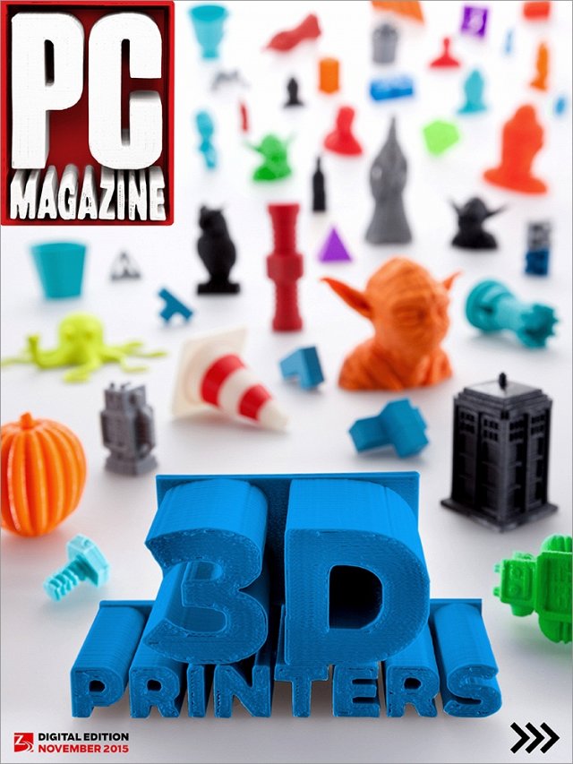 PC Magazine-"3D Printers," November Digital Edition