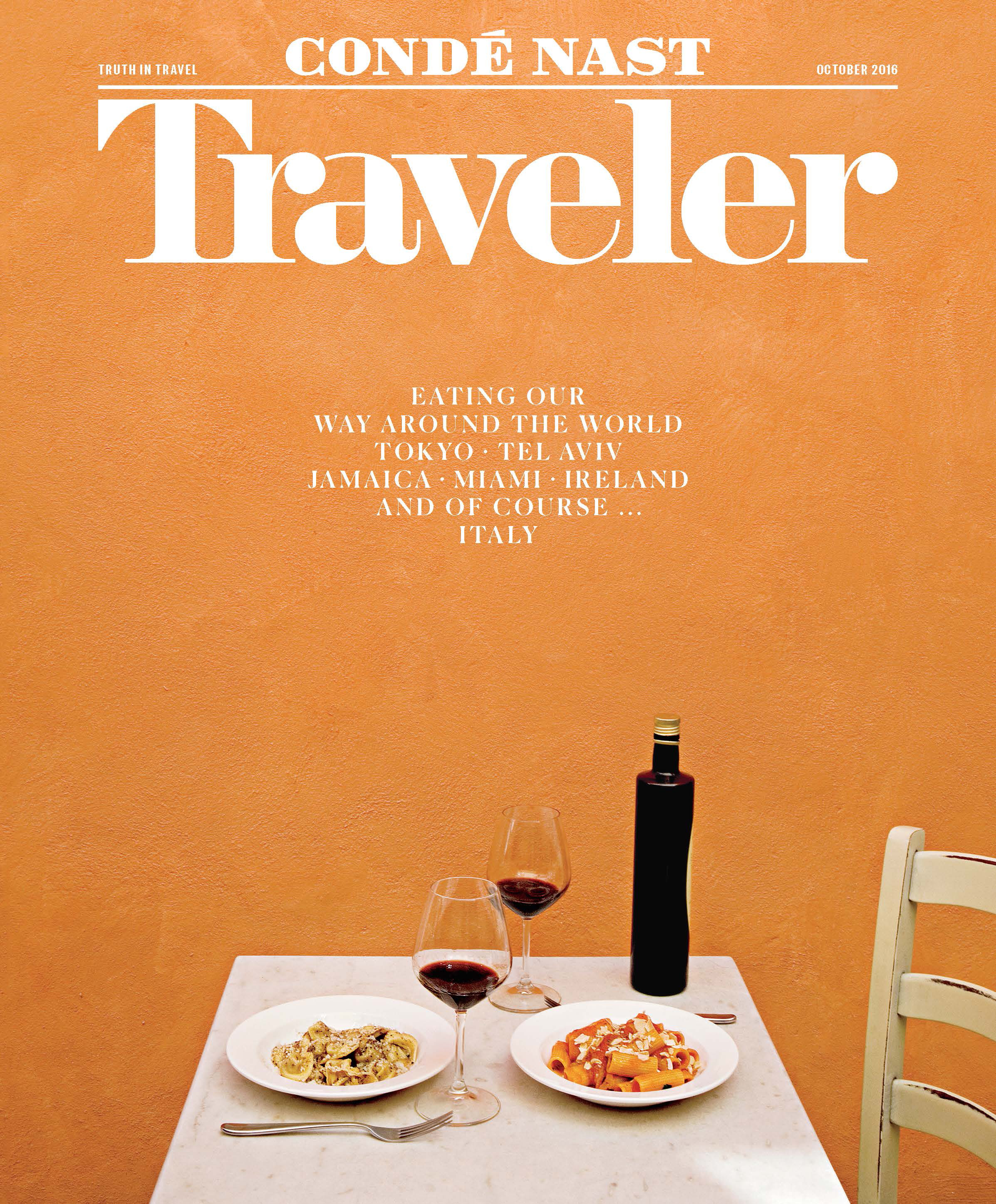 Conde Nast Traveler - "The Food Issue," October