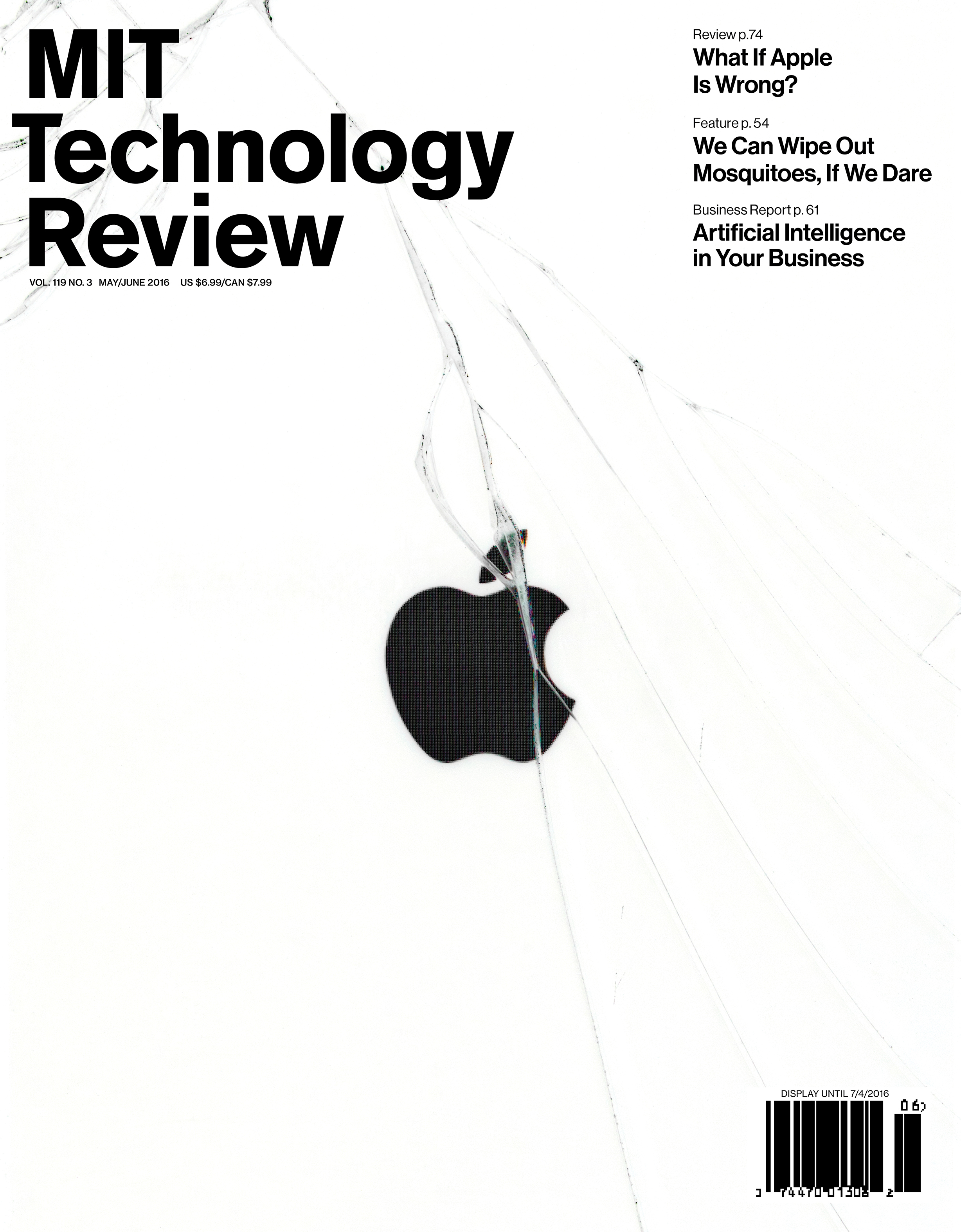 MIT Technology Review  "What If Apple Is Wrong?," May/June
