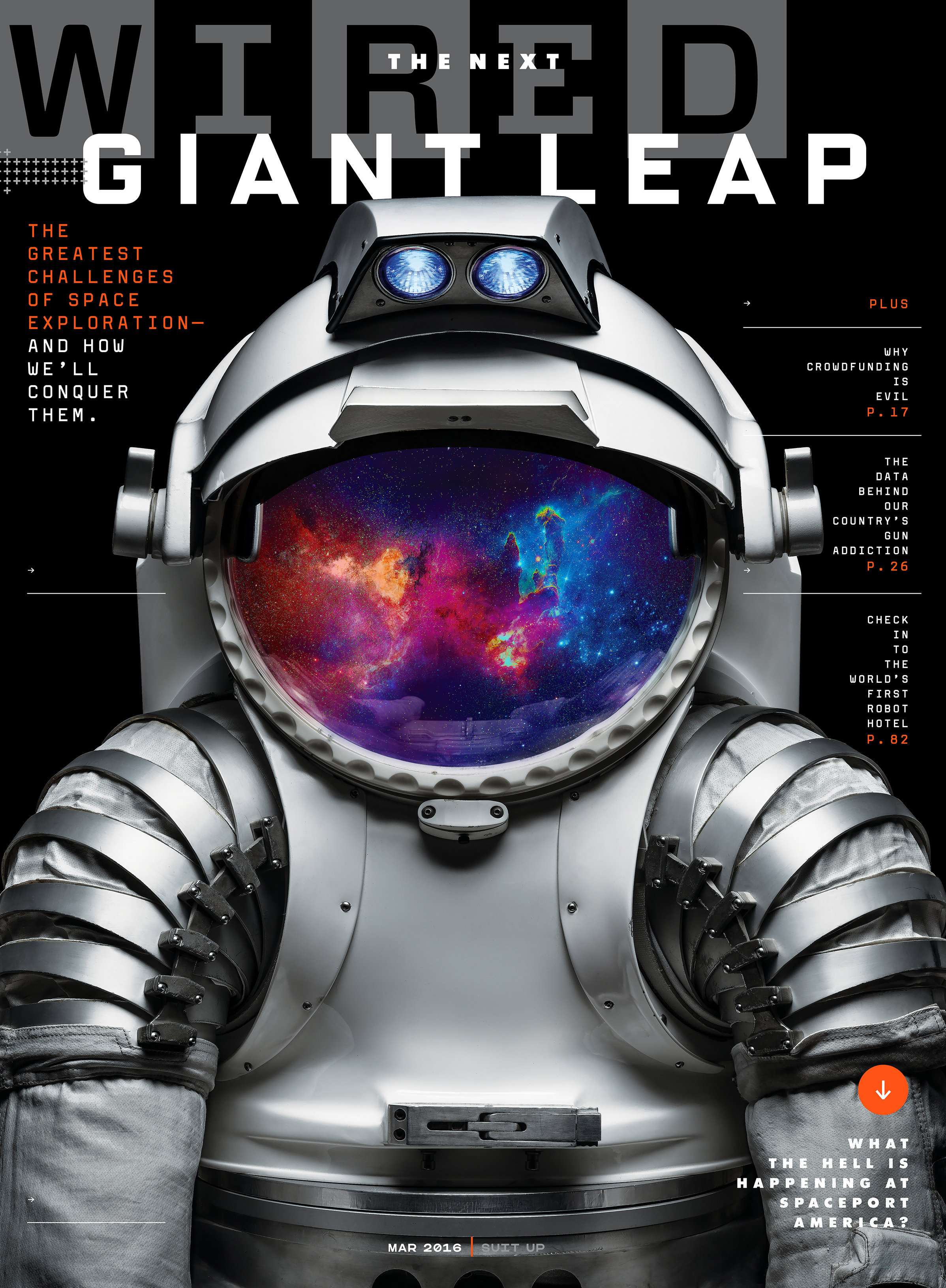 WIRED - "The Next Giant Leap," March