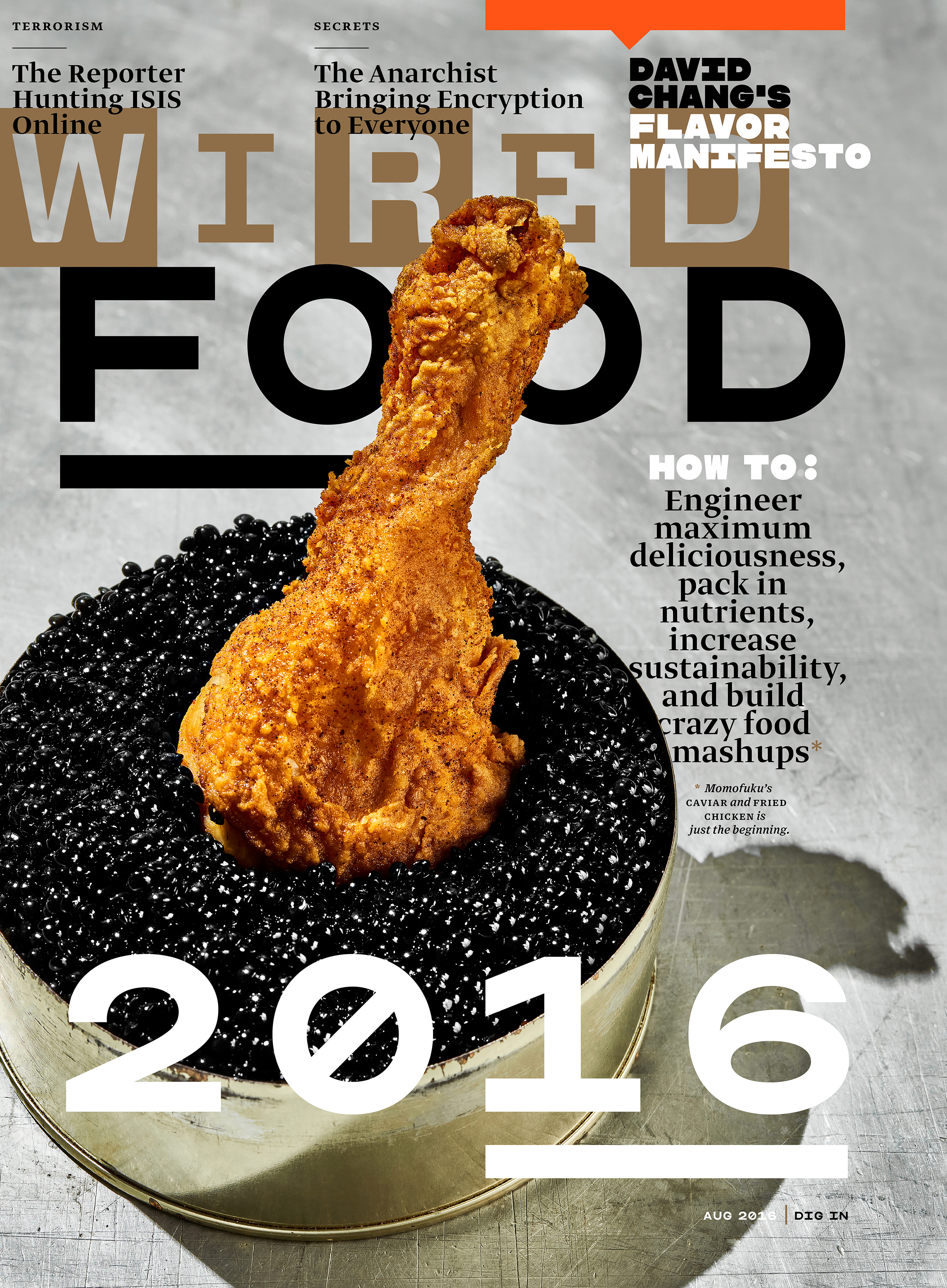 WIRED - "FOOD," August
