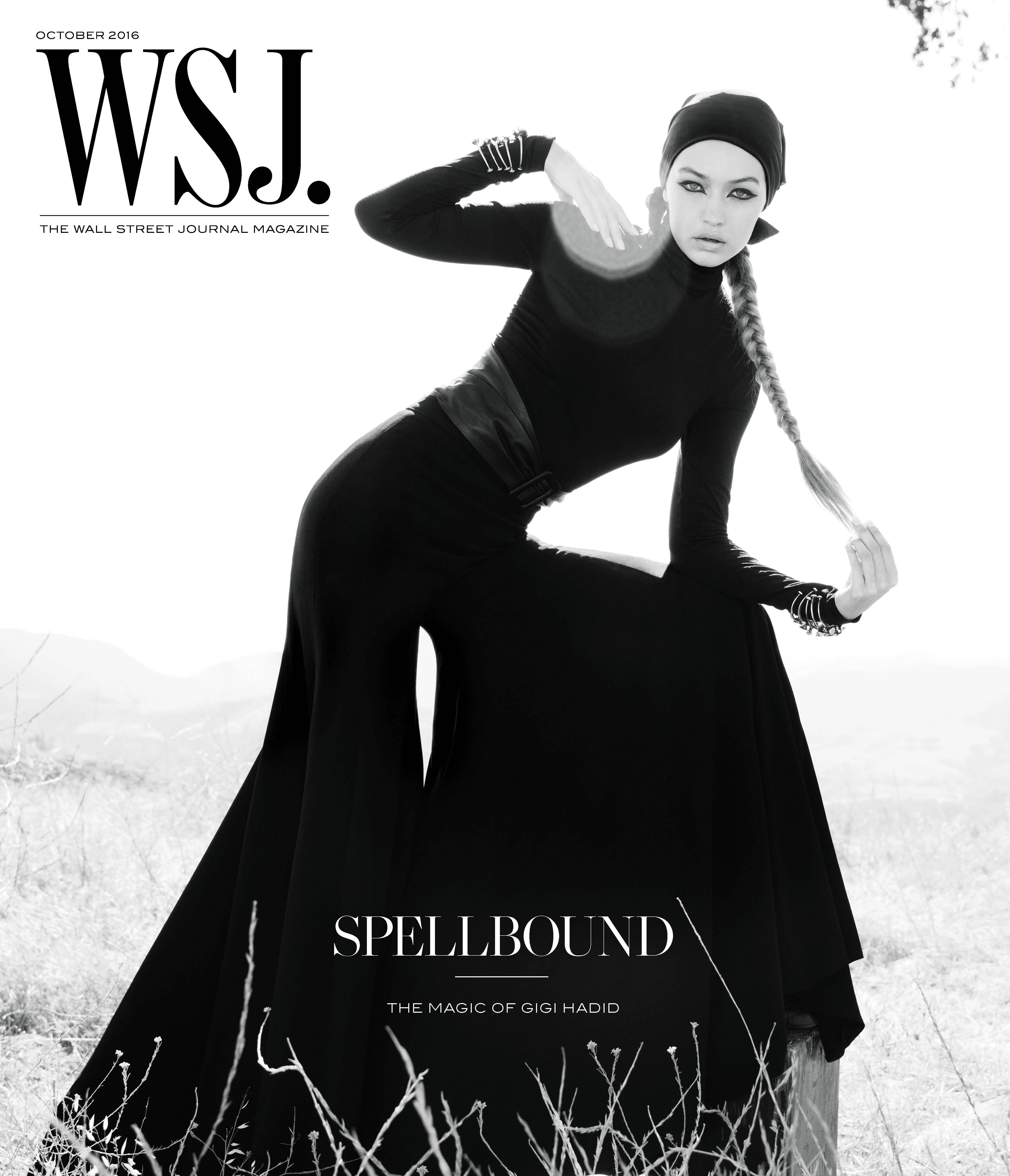 WSJ Magazine - "Spellbound: The Magic of Gigi Hadid," October