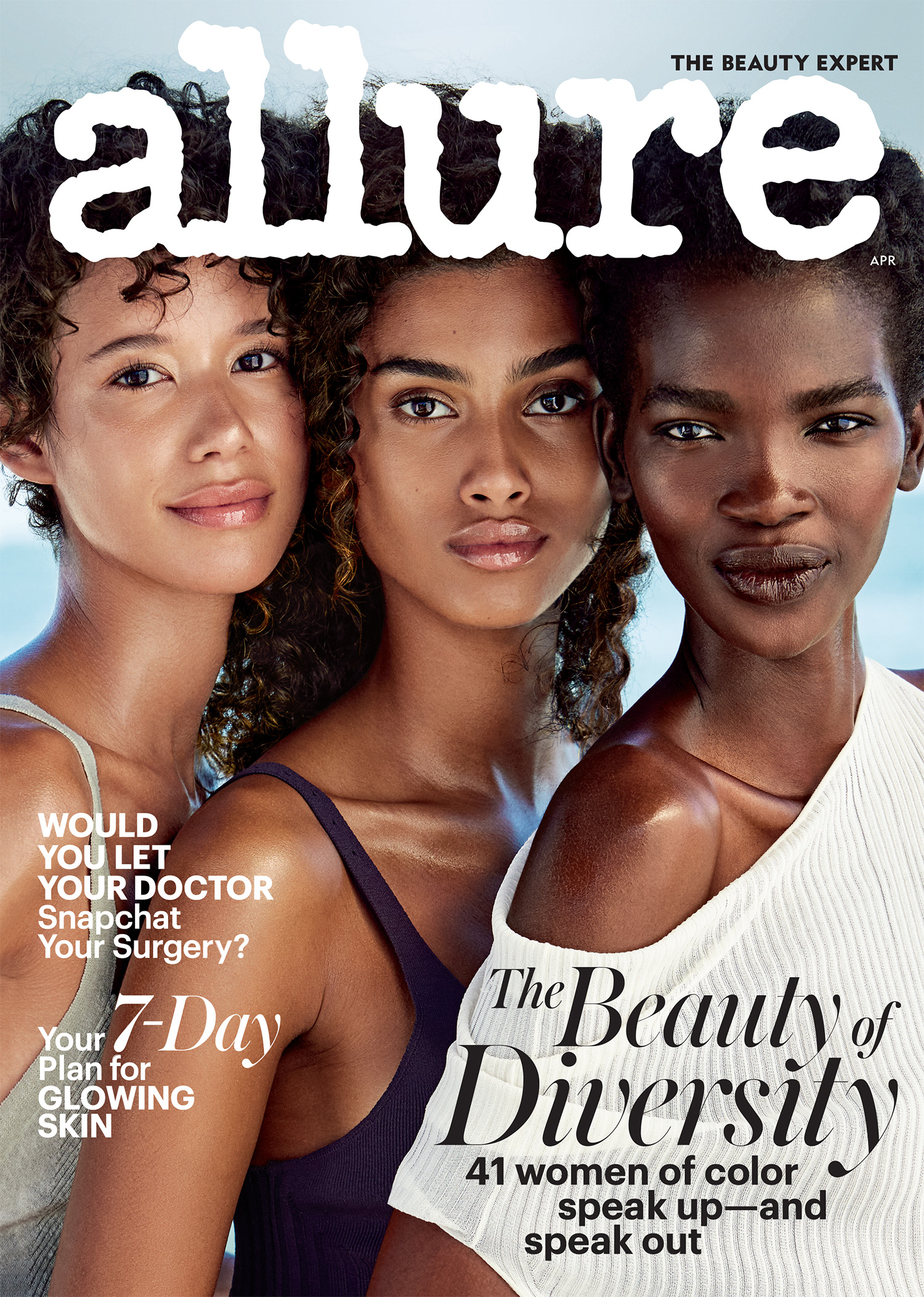 Allure - “The Beauty of Diversity,” April 2017