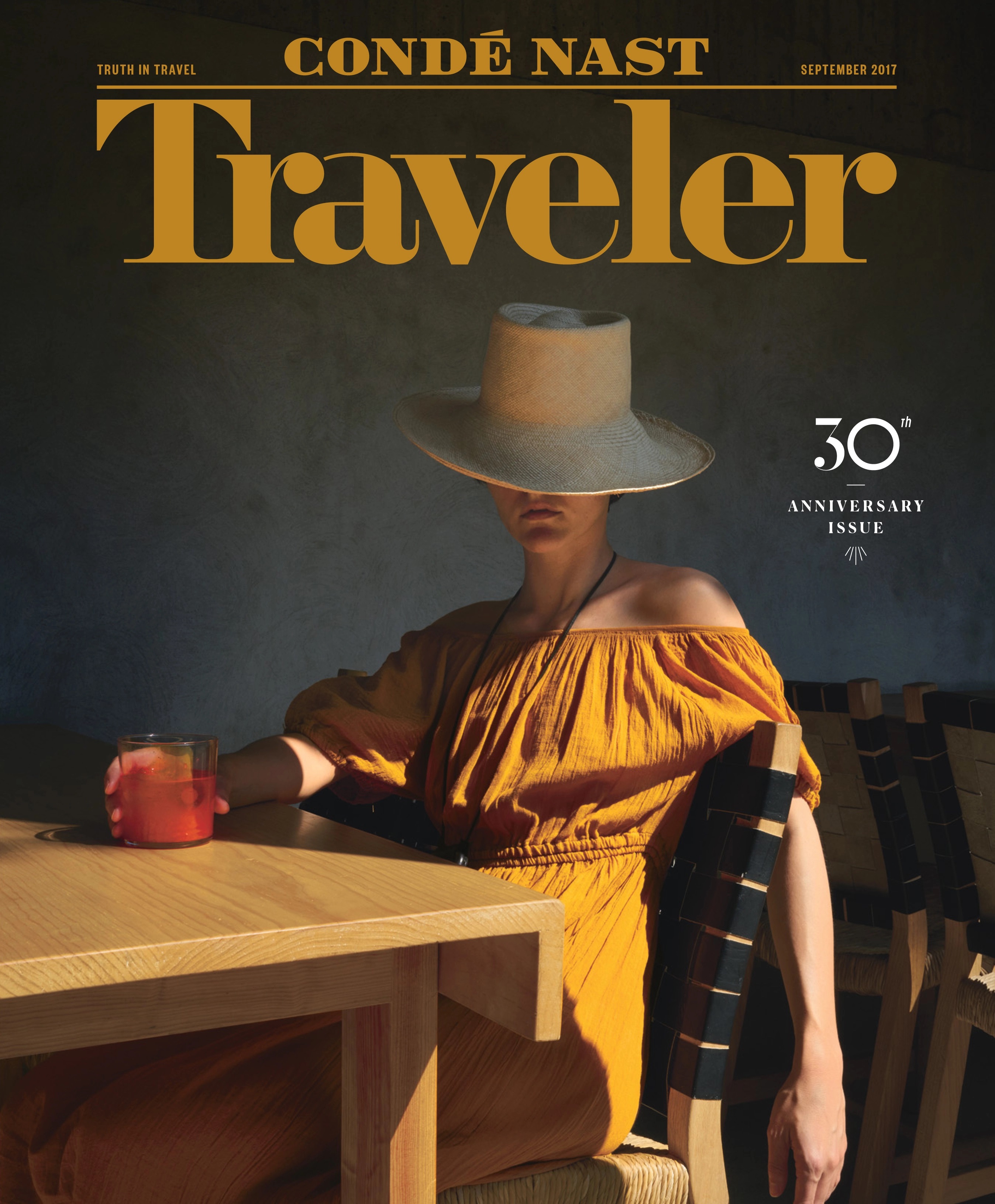 Conde Nast Traveler - “30th Anniversary Issue,” September 2017