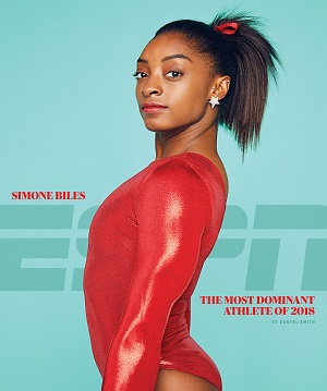 ESPN The Magazine - Simone Biles cover, December 2018/January 2019