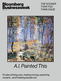 Bloomberg Businessweek - “A.I. Painted This,” May 21