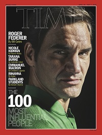 TIME - Roger Federer cover, April 30/May 7