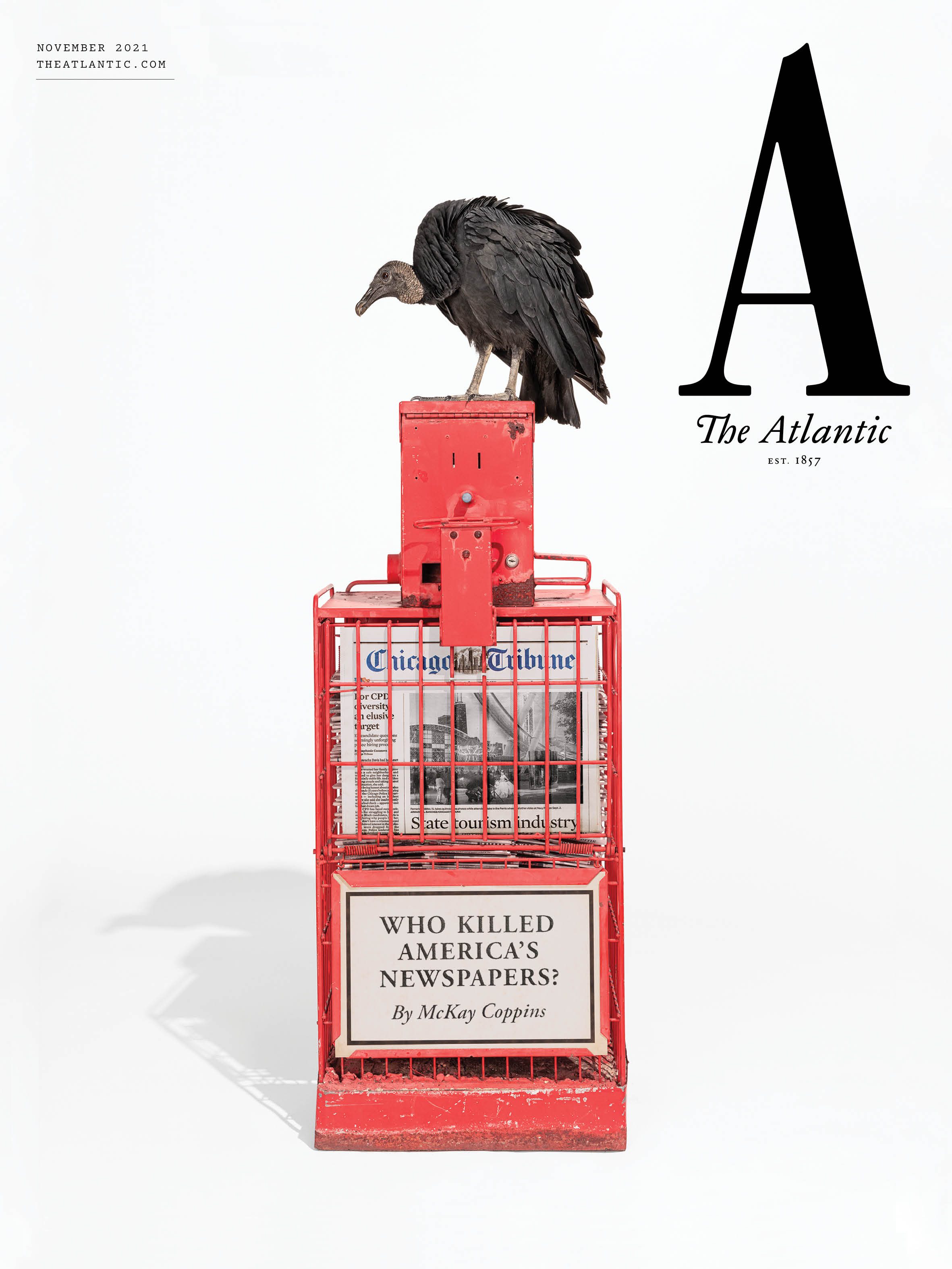 The Atlantic - "Who Killed America's Newspapers?," November 2021