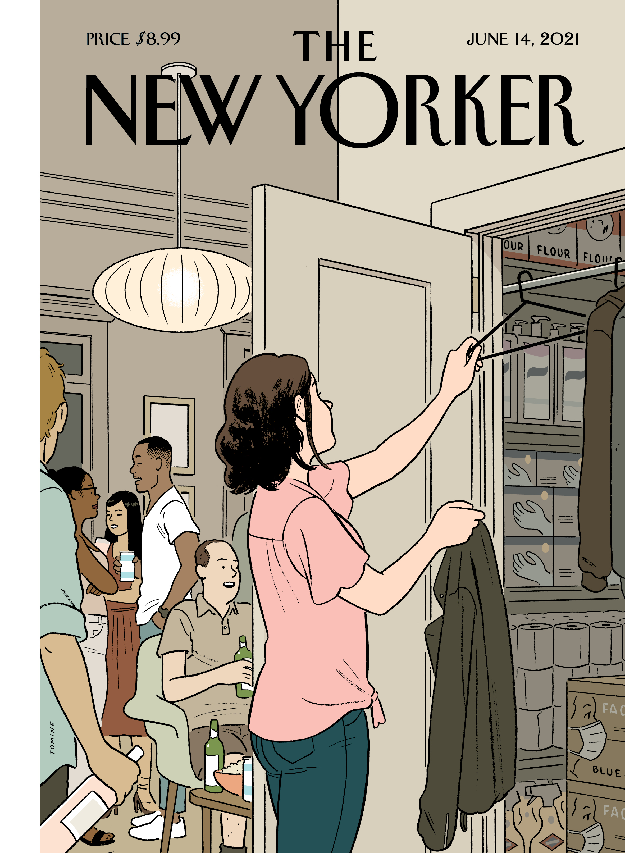 The New Yorker - "Easing Back," June 14, 2021
