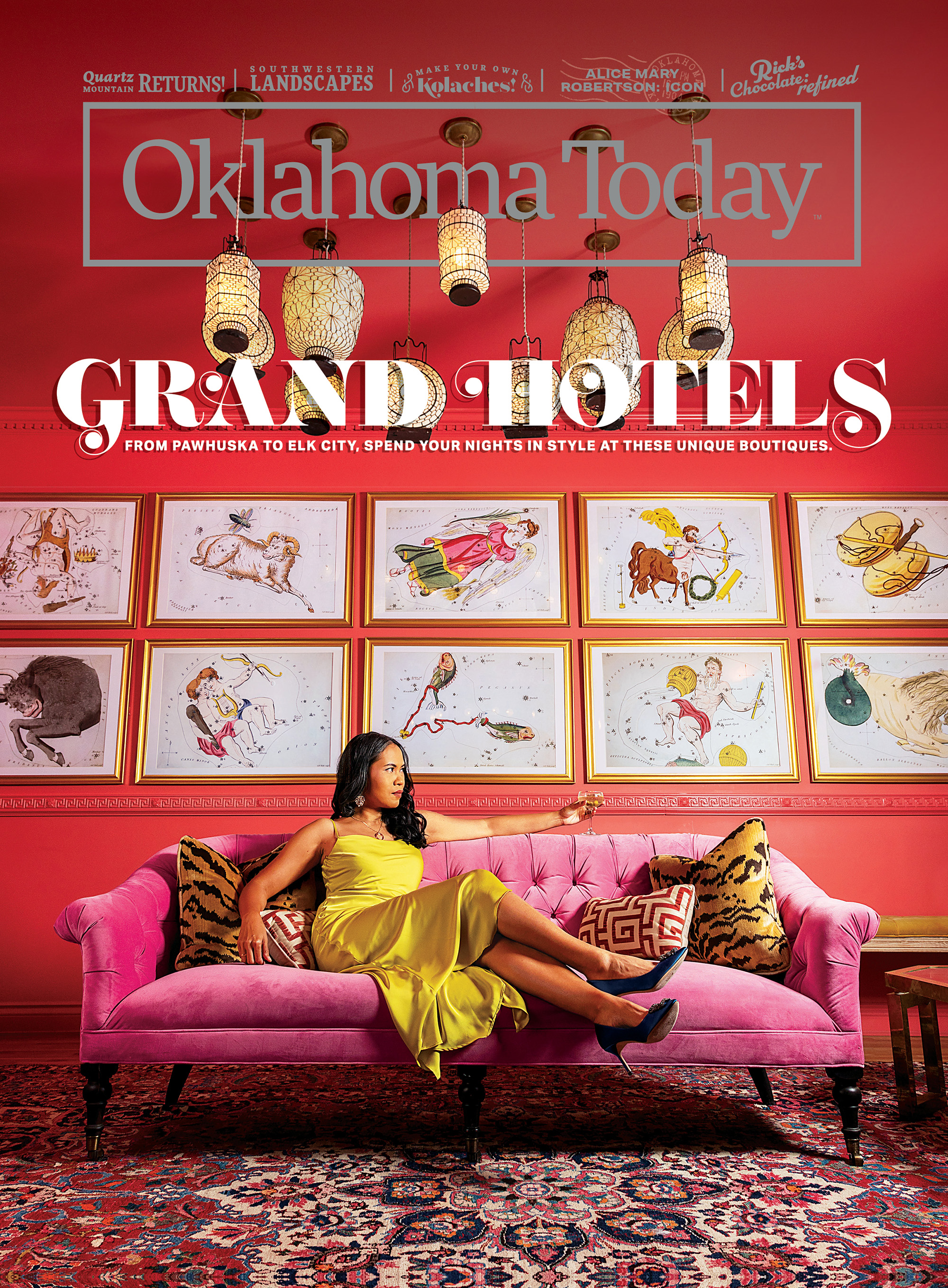Oklahoma Today - "Grand Hotels," September/October 2021