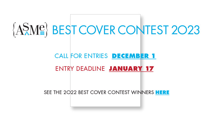 ASME Best Cover Contest 2023 Call for Entries