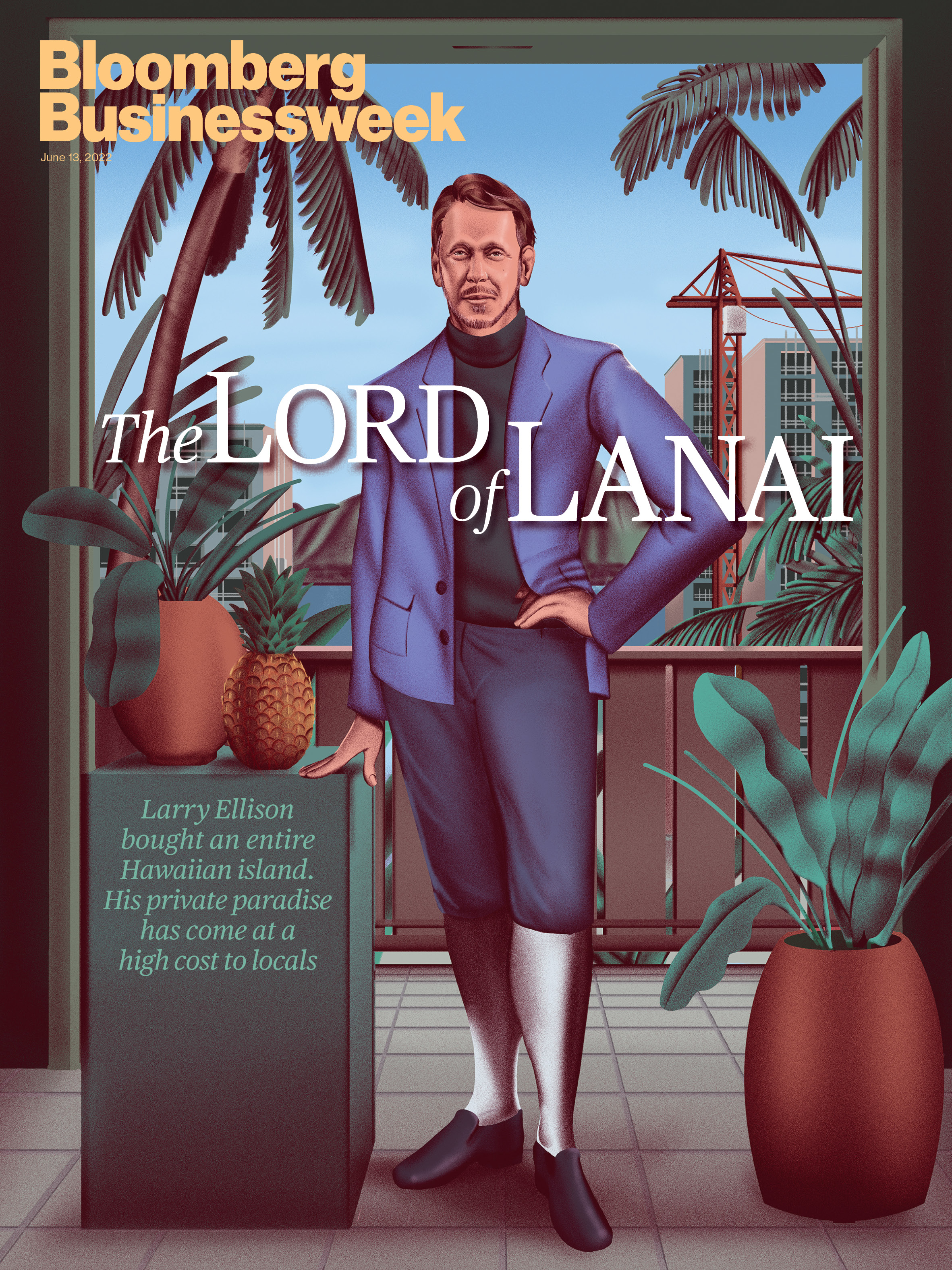 Bloomberg Businessweek “The Lord of Lanai” June 13, 2022