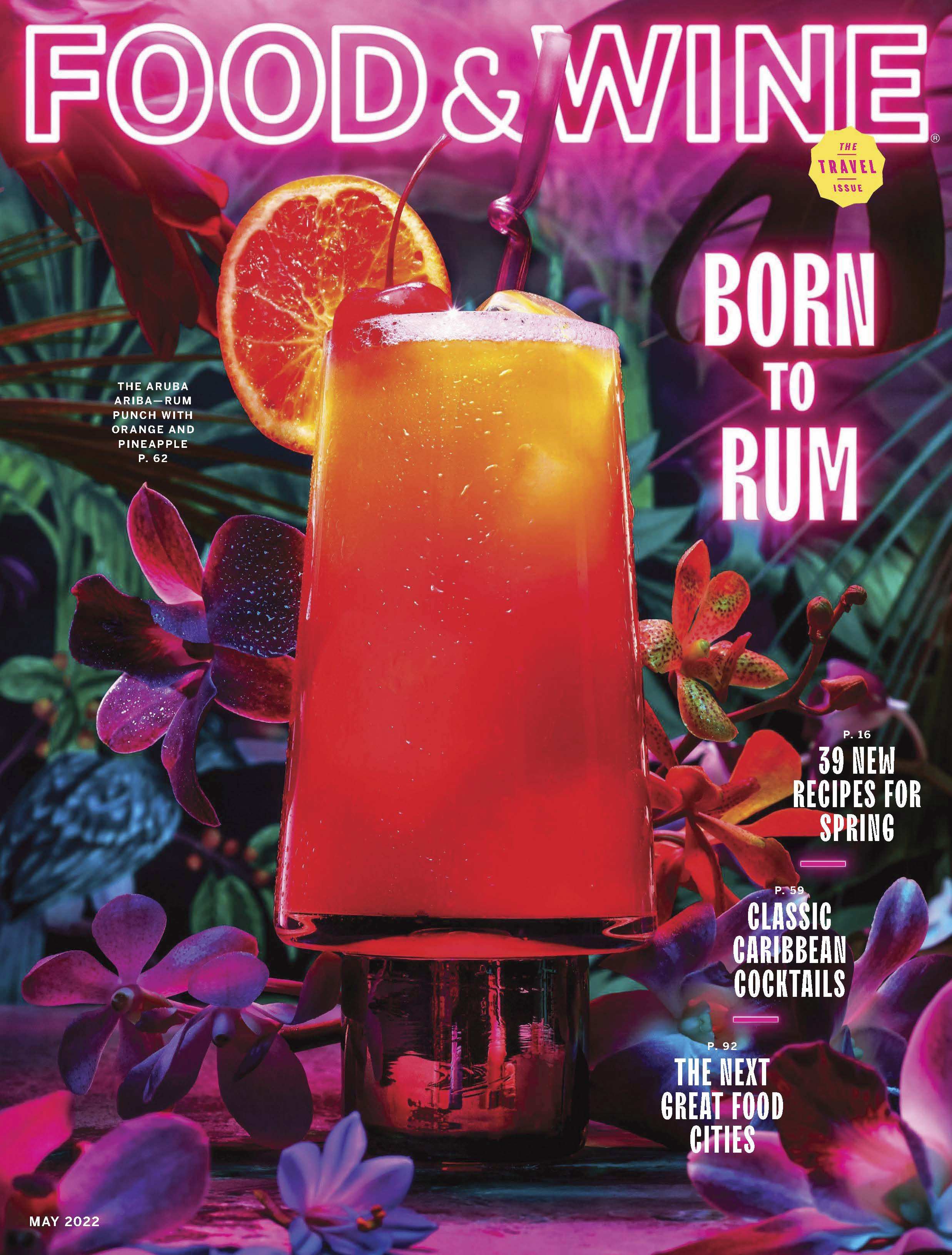 Food & Wine - “Born to Rum” May 2022