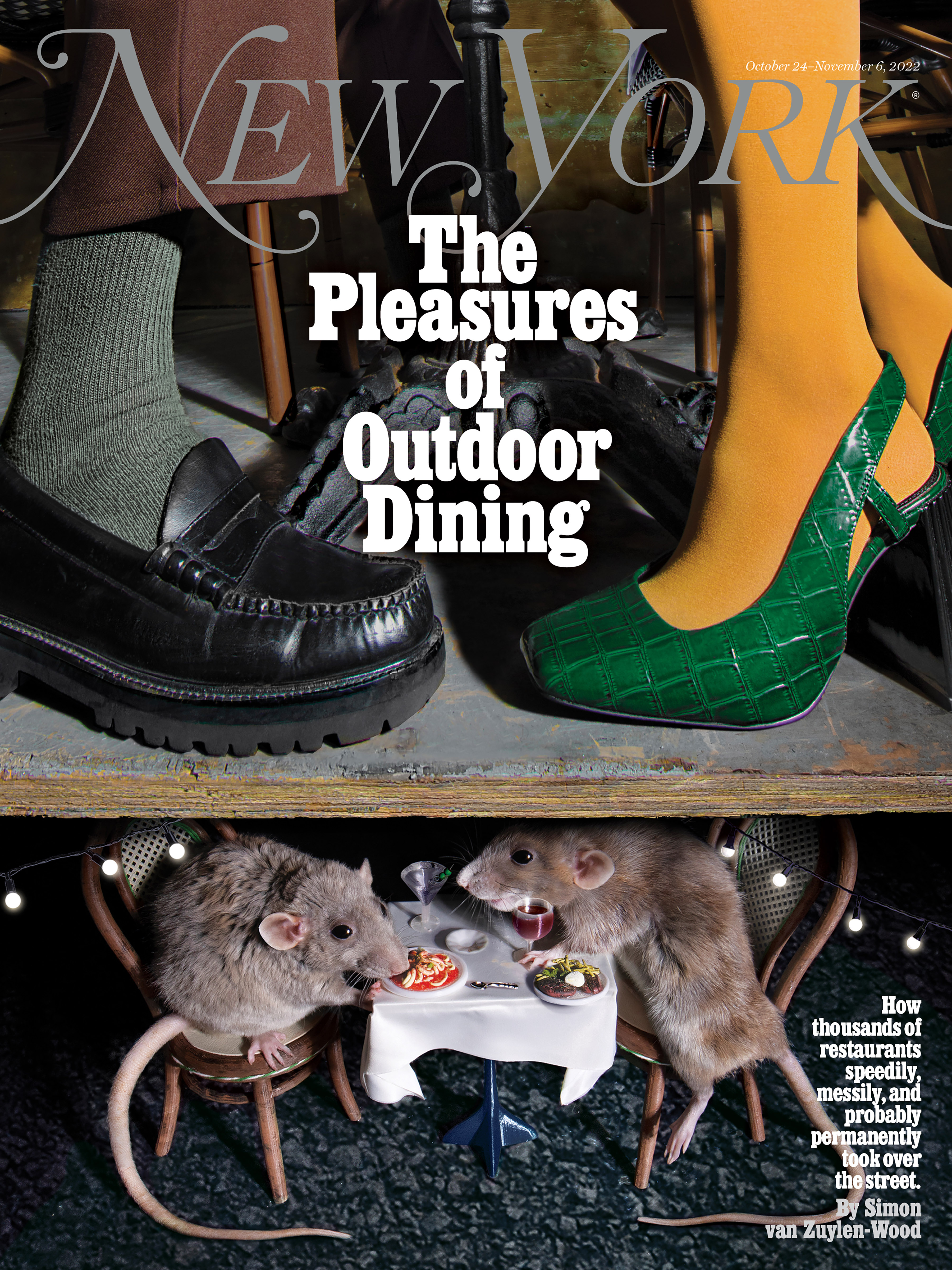 New York - “The Pleasures of Outdoor Dining” October 24–November 6, 2022