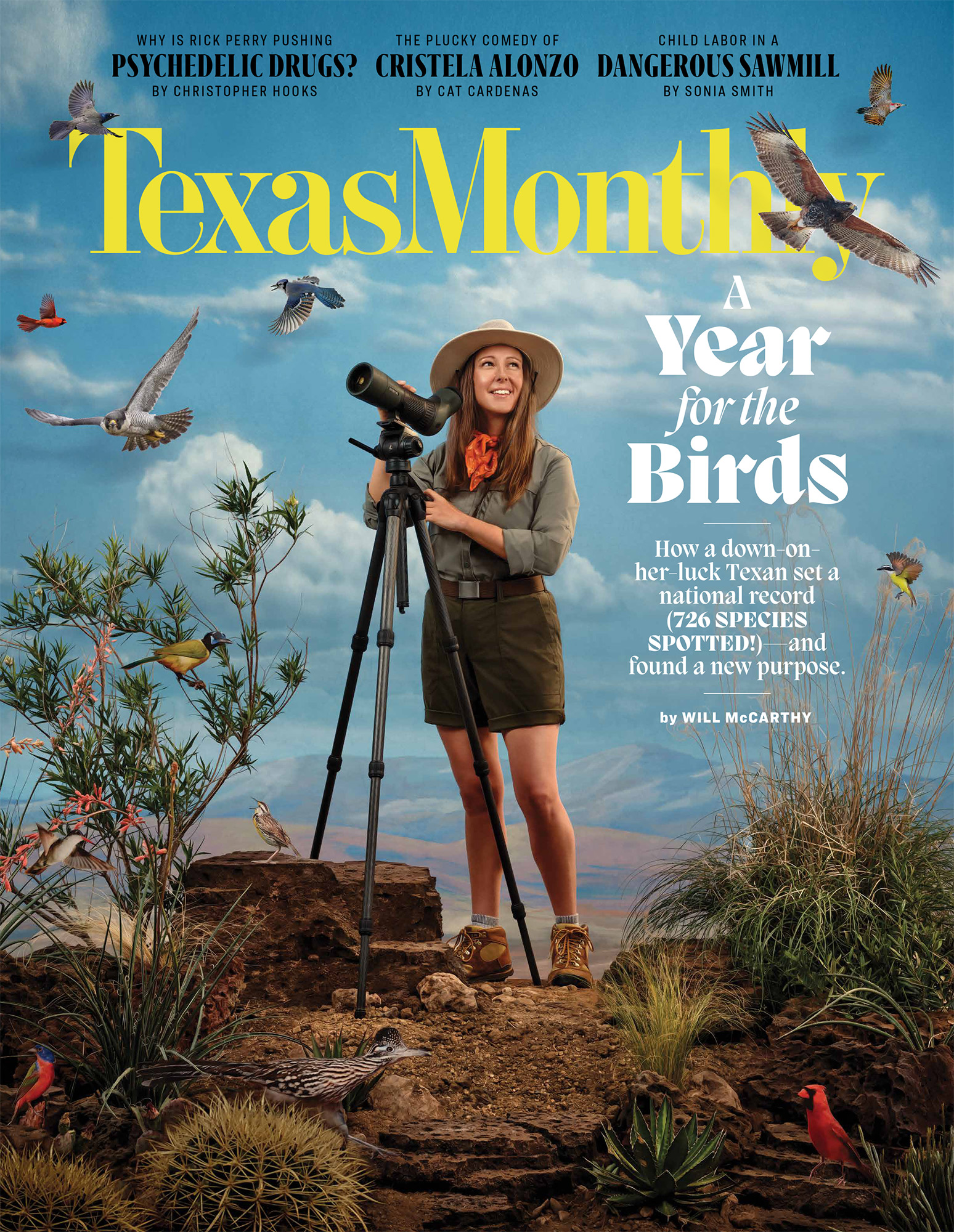 Texas Monthly - “A Year for the Birds” June 2022