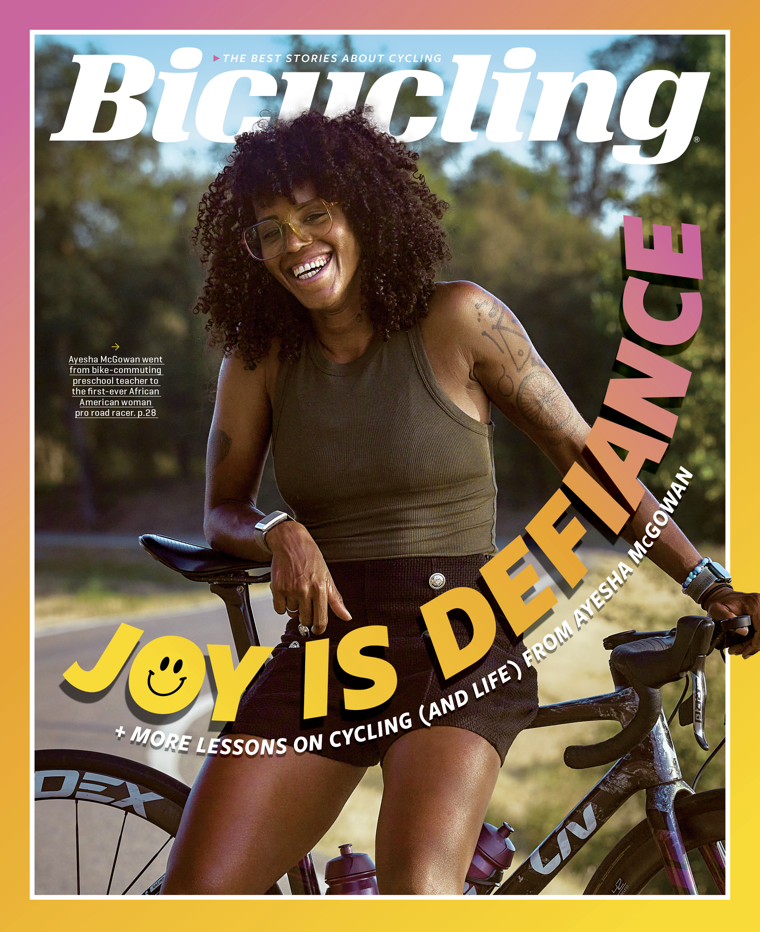 Bicyling - “Joy Is Defiance," Fall 2023