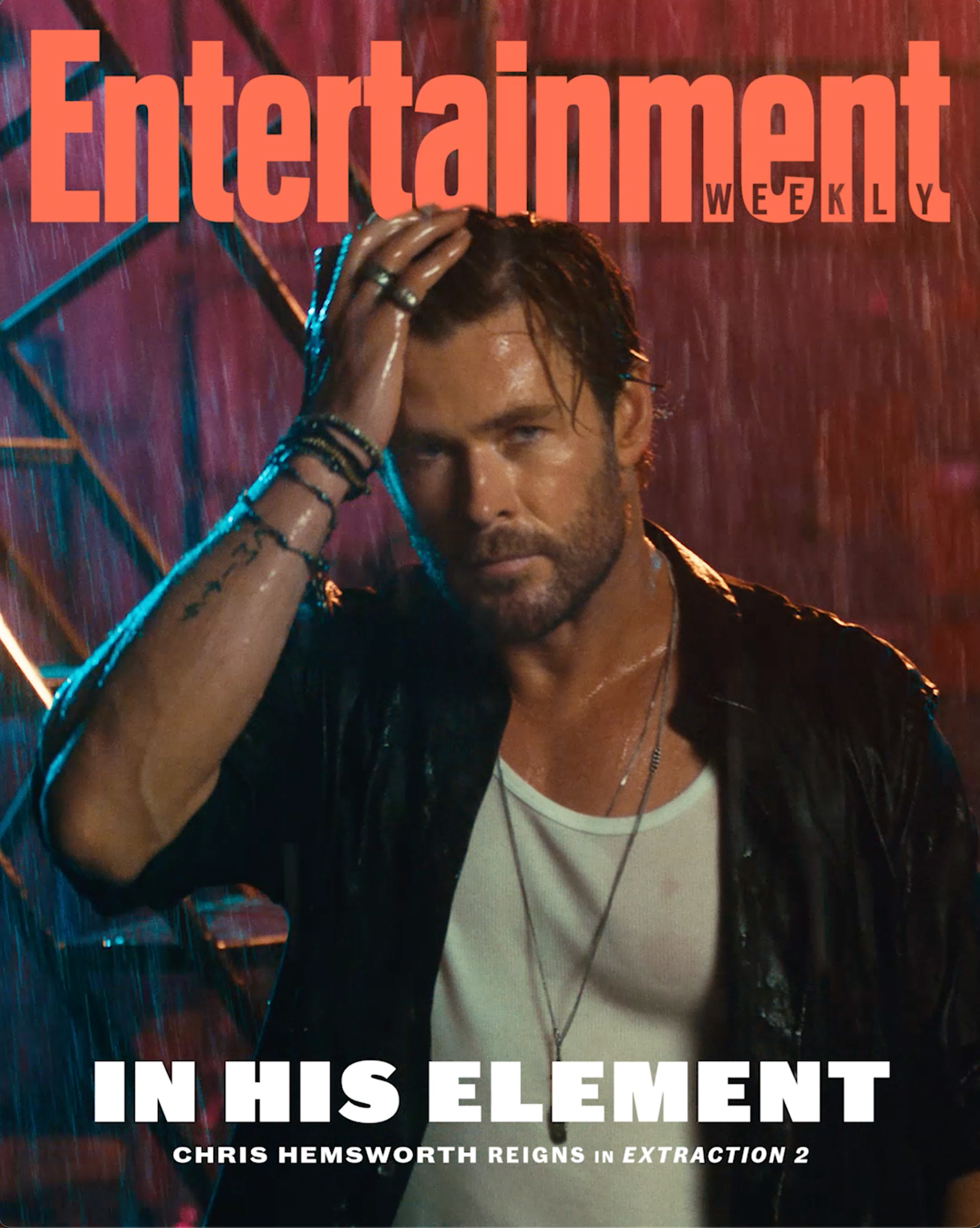 Entertainment Weekly - "In His Element: Chris Hemsworth Reigns in Extraction 2," June 15, 2023