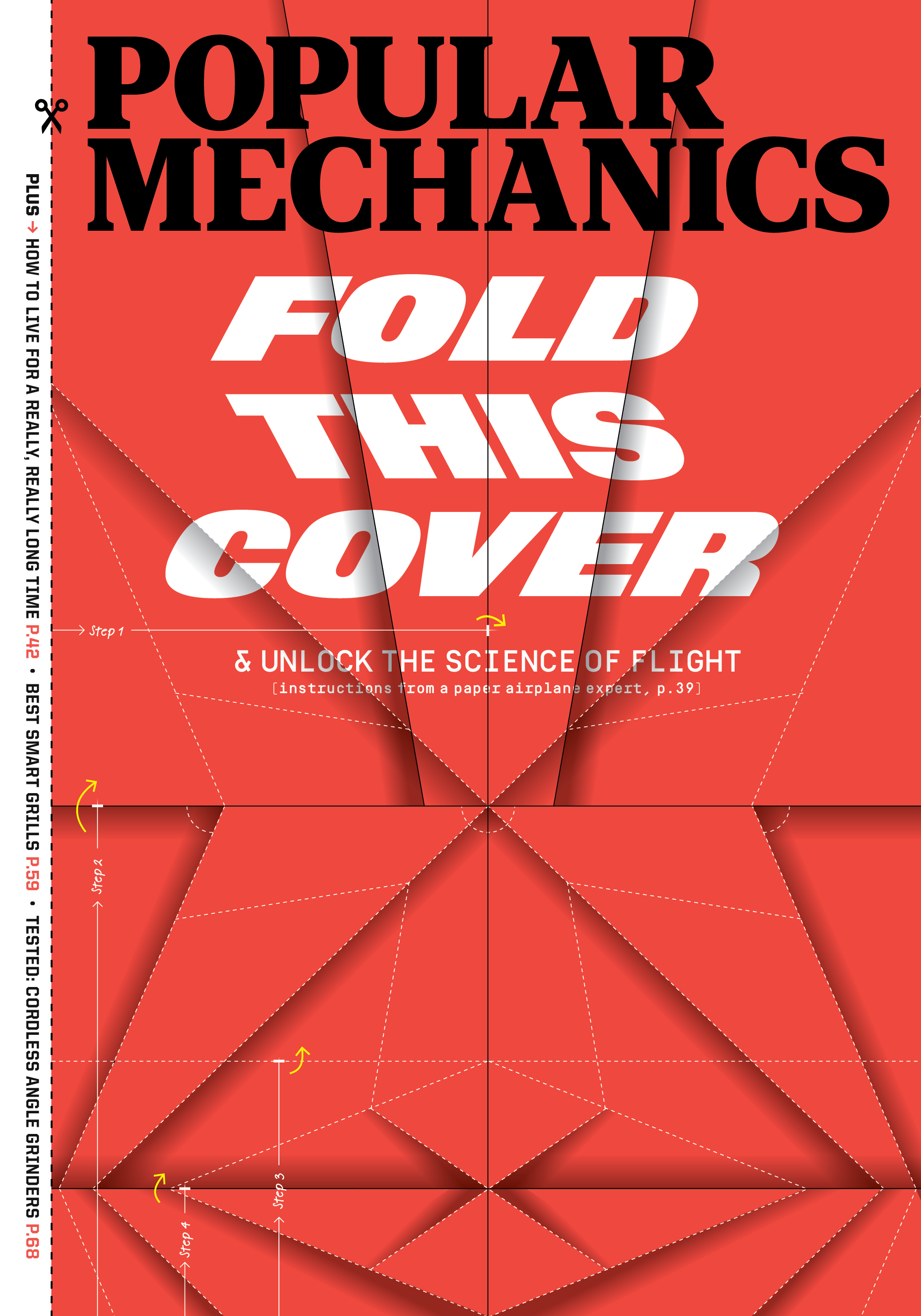Popular Mechanics - “Fold This Cover," July/August 2023