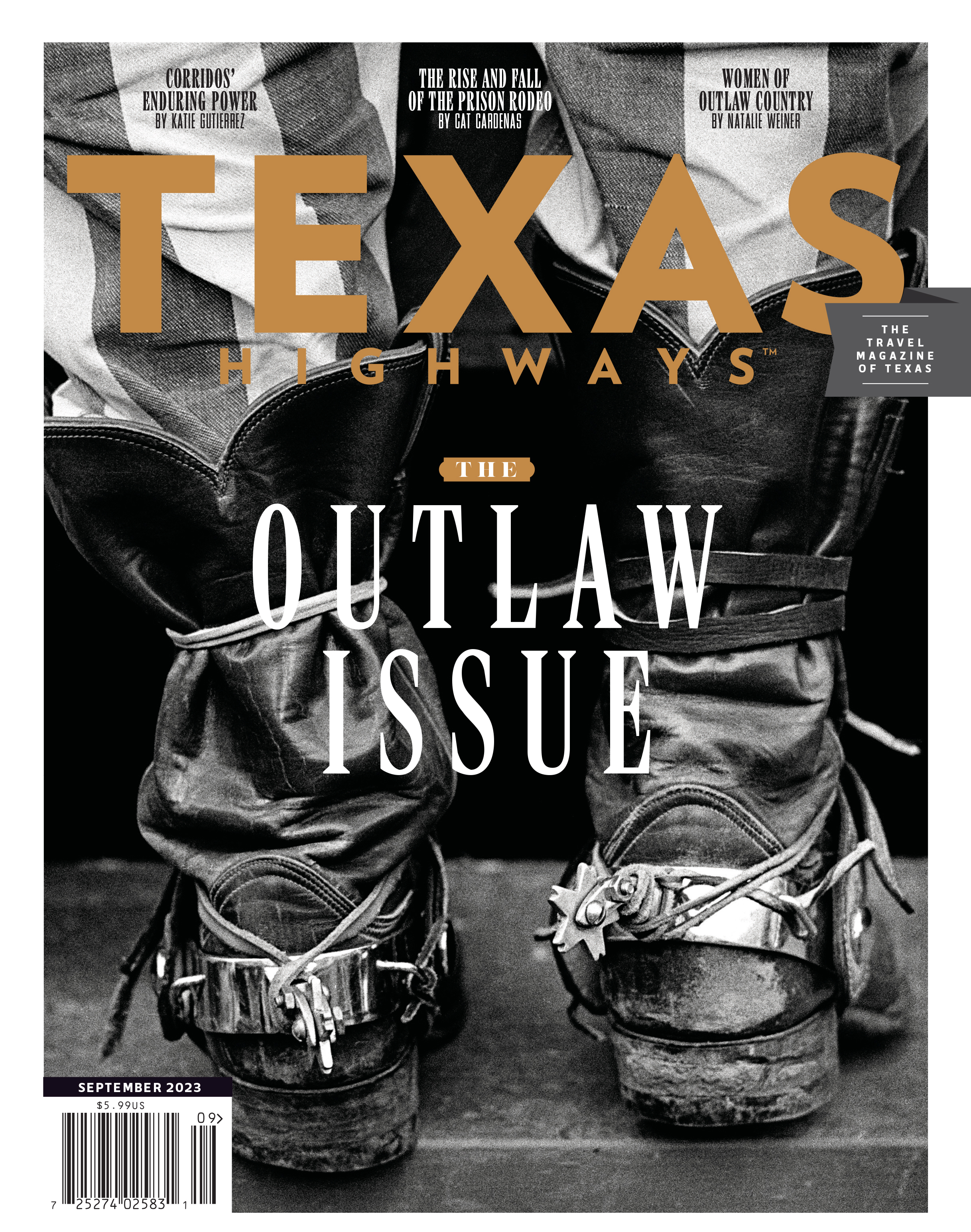 Texas Highways - “The Outlaw Issue," September 2023