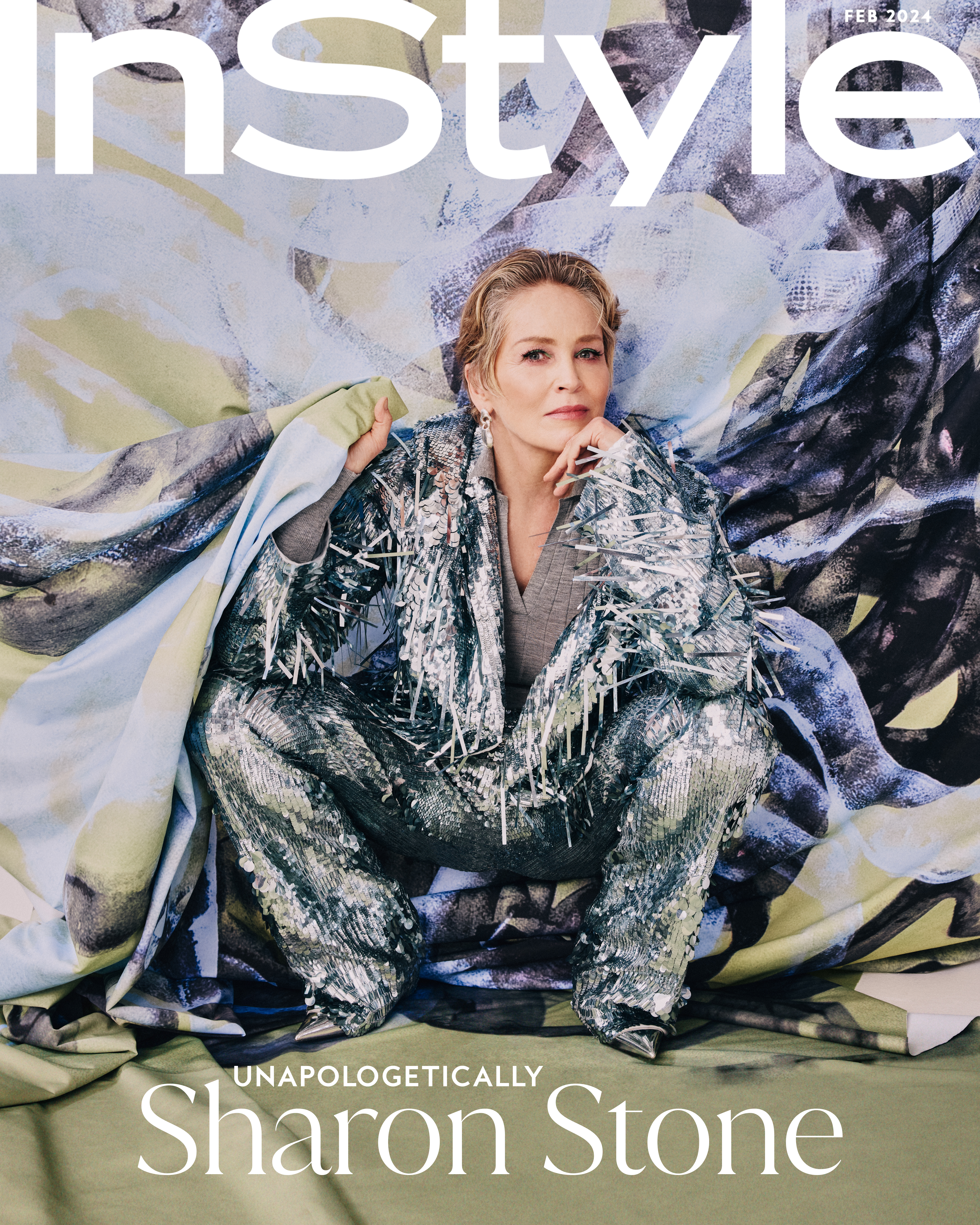 InStyle - "Unapologetically Sharon Stone,” February 2024