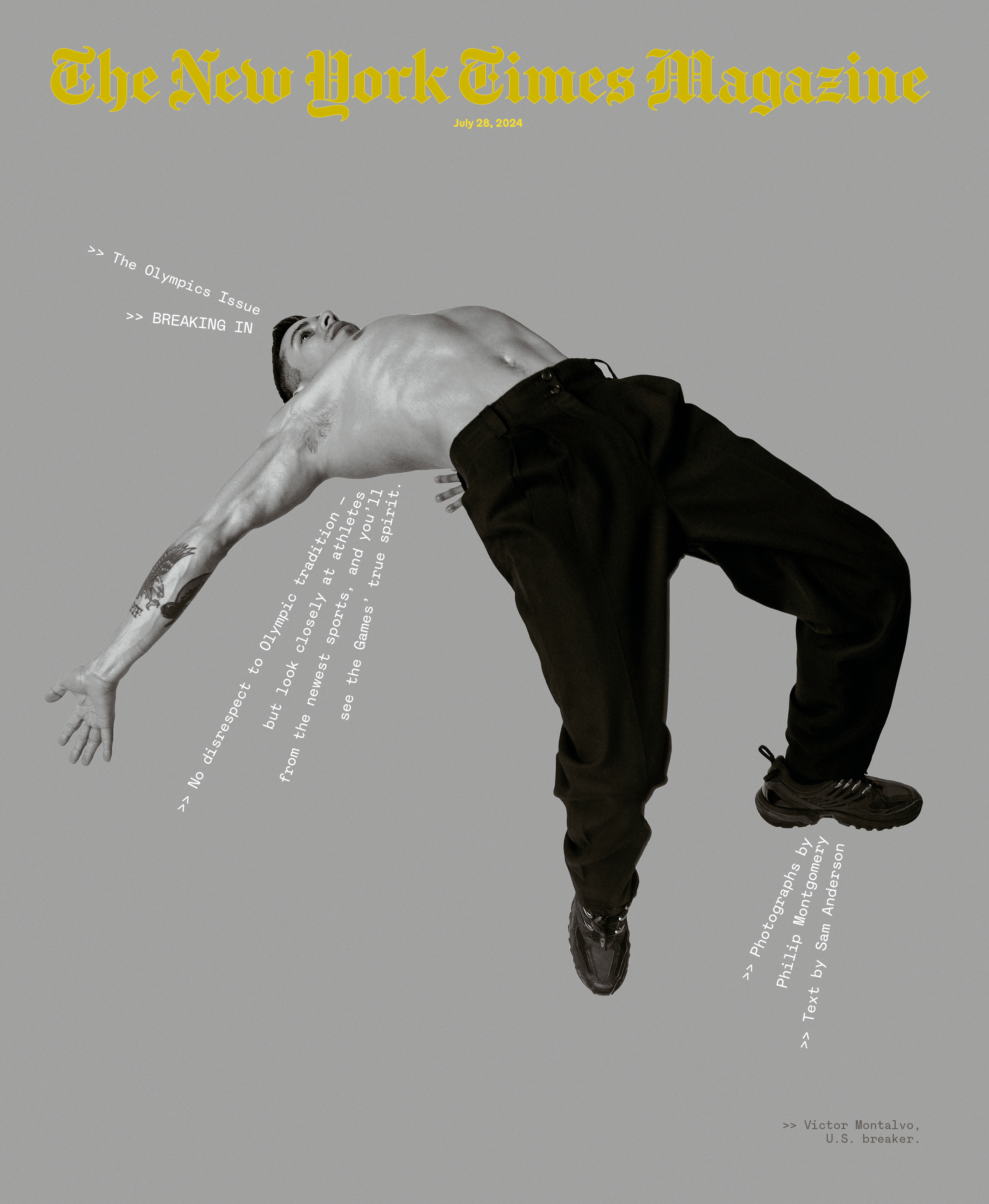 The New York Times Magazine - “The Olympics Issue,” July 28, 2024